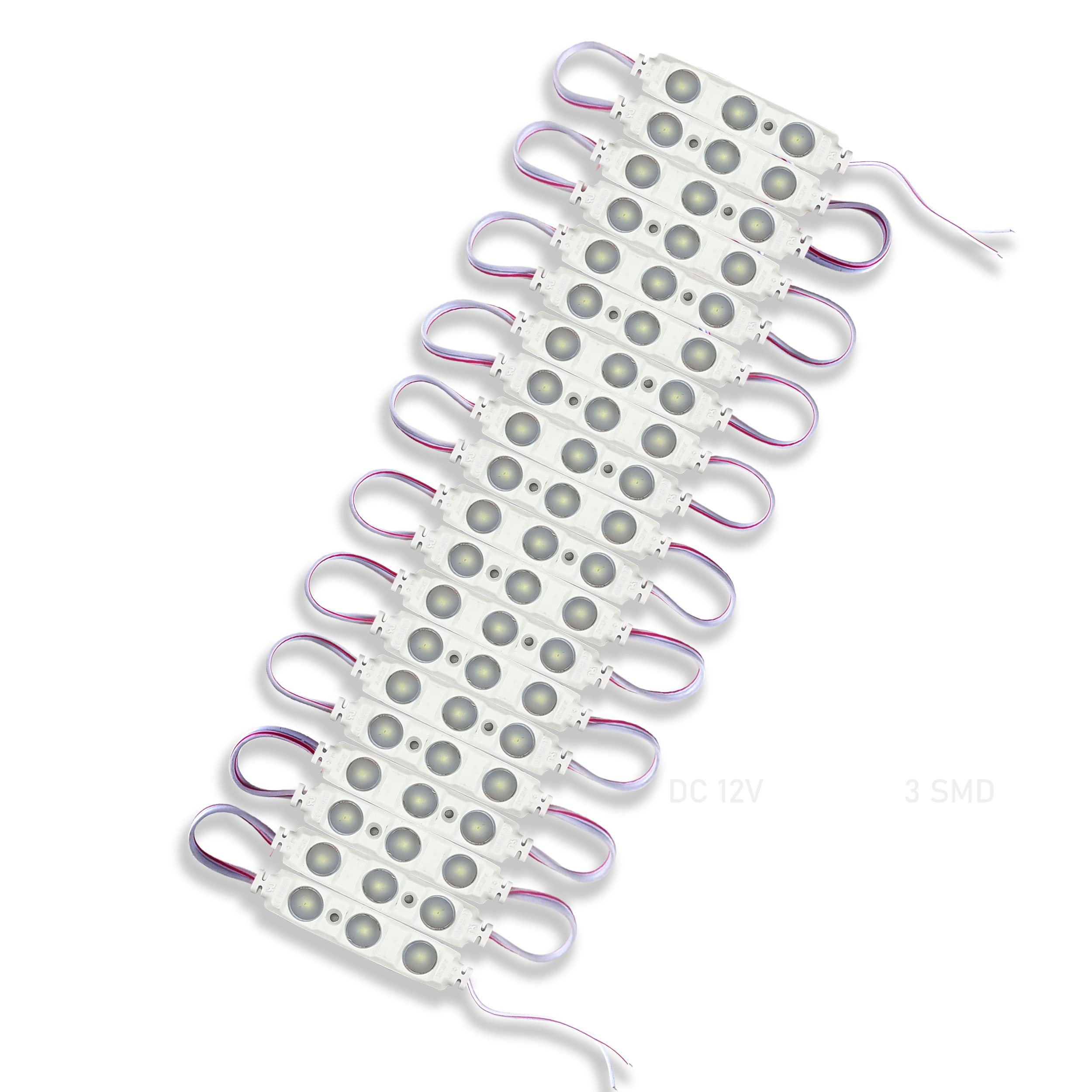 Luci modulo LED SMD 12 V IP65 strisce LED impermeabili per negozio commerciale confezione da 20 - Foto 12 di 44