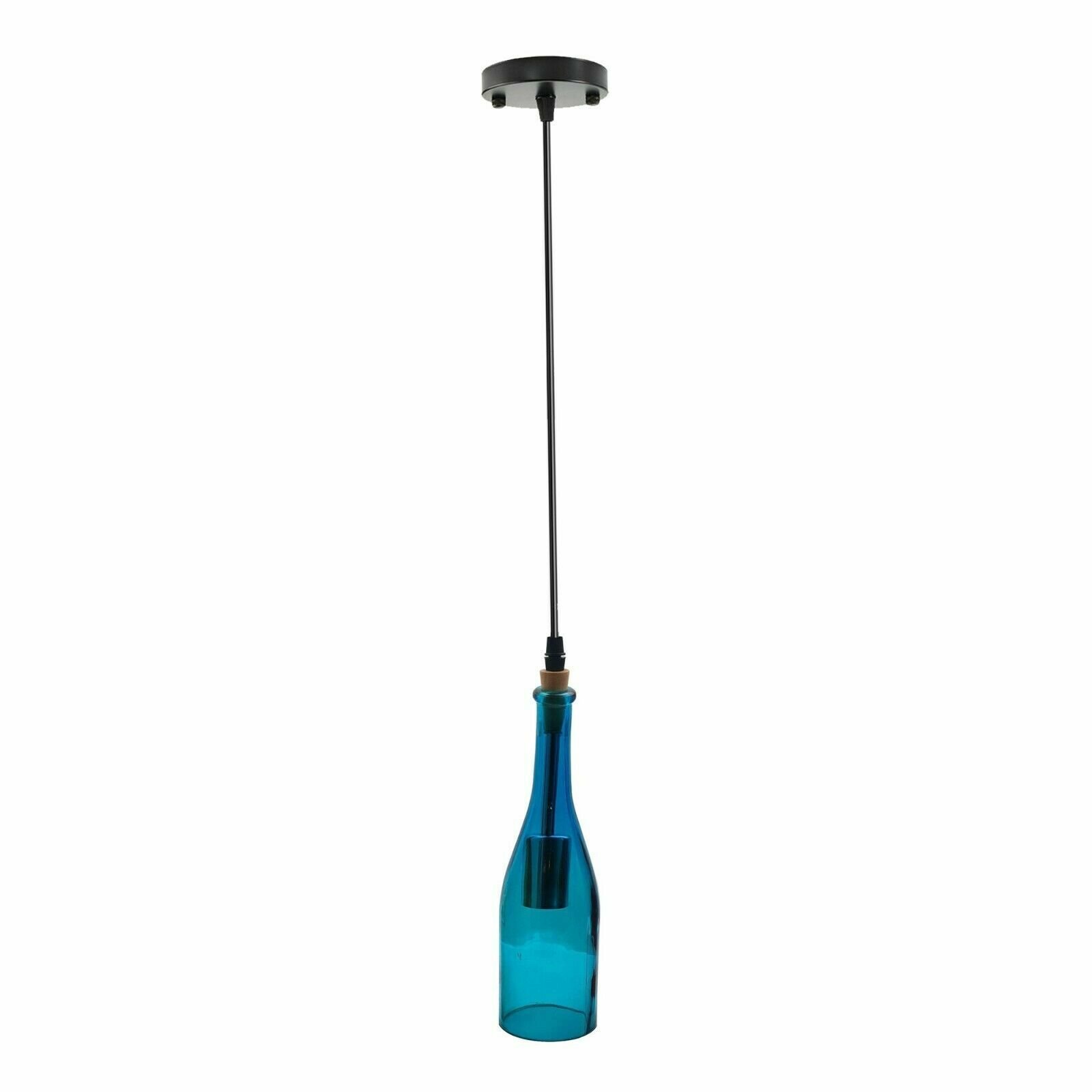 Moderne Deckenlampe Weinflasche Kronleuchter Pendelleuchte Hängelampenschirm - Bild 17 von 34