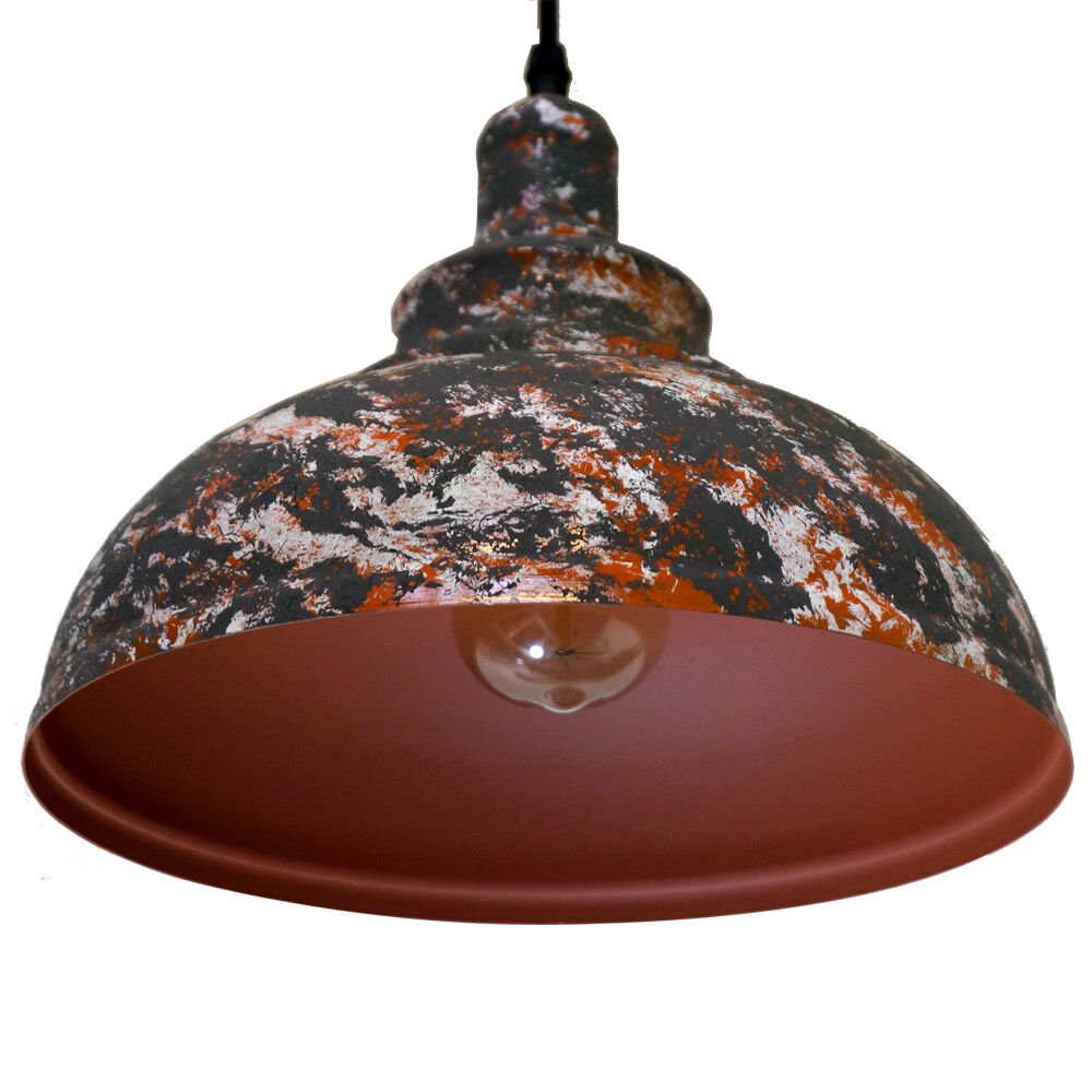 Modern Vintage Ceiling Pendant Light Chandelier Industrial Loft Metal Lamp Shade - Picture 16 of 29