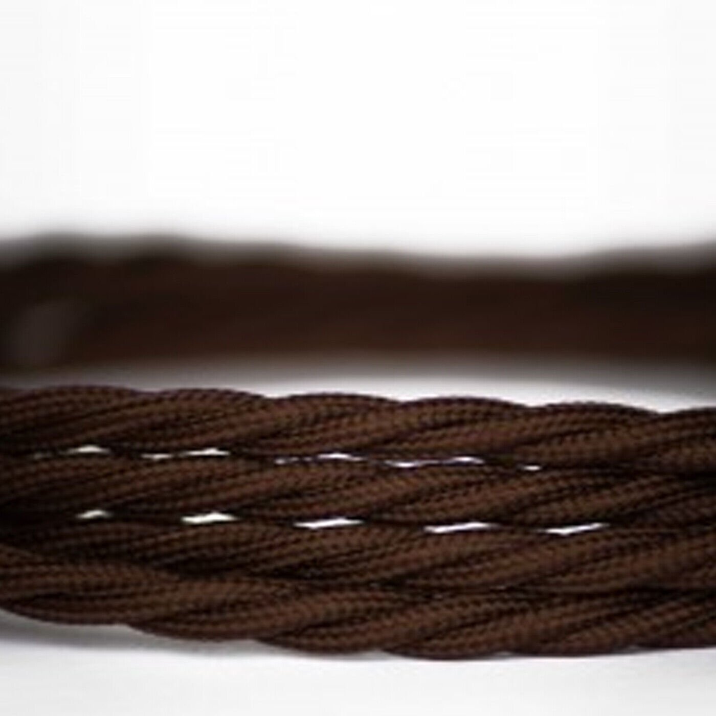 Vintage Color Fabric Cable Wire 2 Core Twisted Electric Light Lamp 5 Pack Cable - Picture 41 of 107