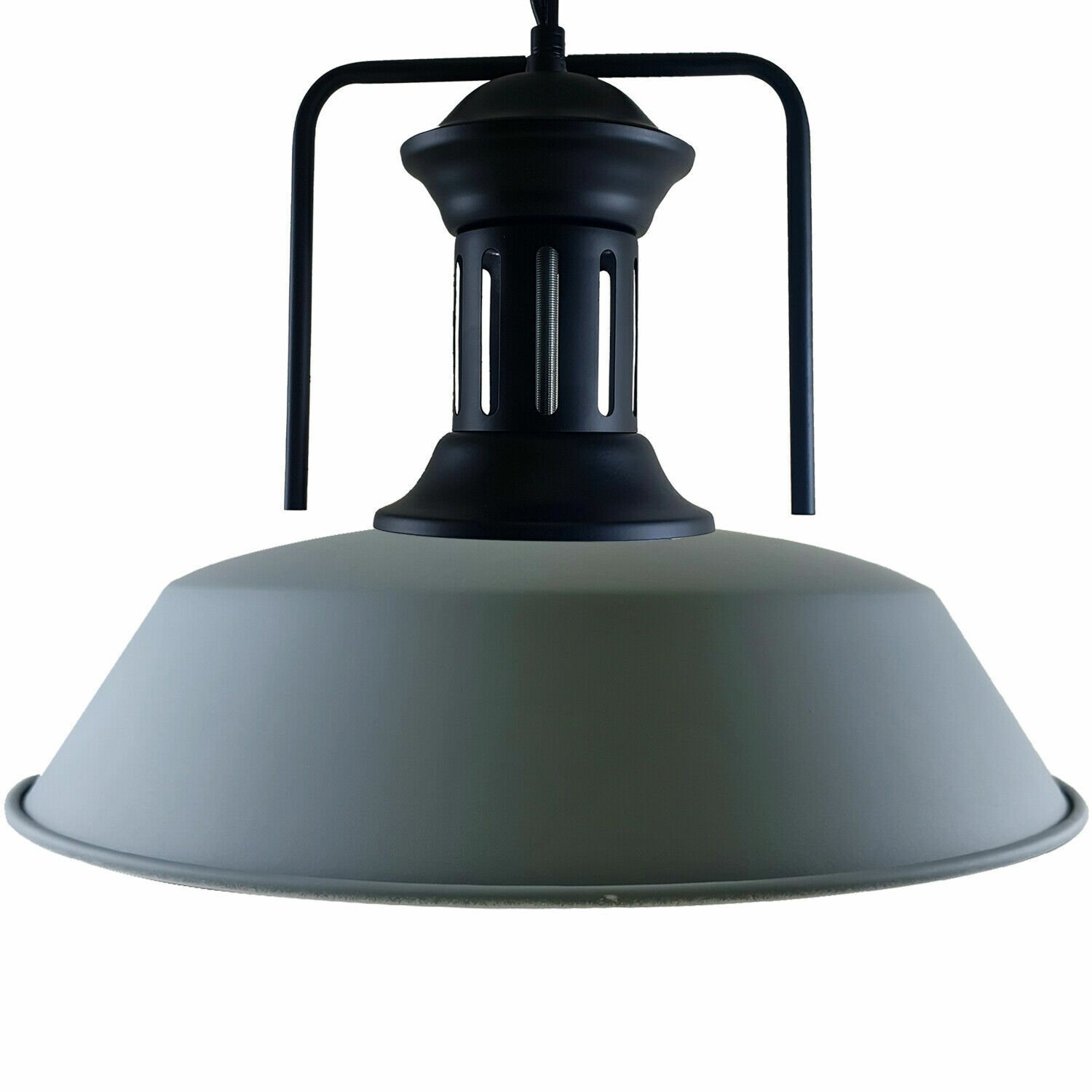 Moderne industrielle Retro Vintage Deckenanhänger Leuchte Lampenschirm Kronleuchter Lampe - Bild 34 von 42