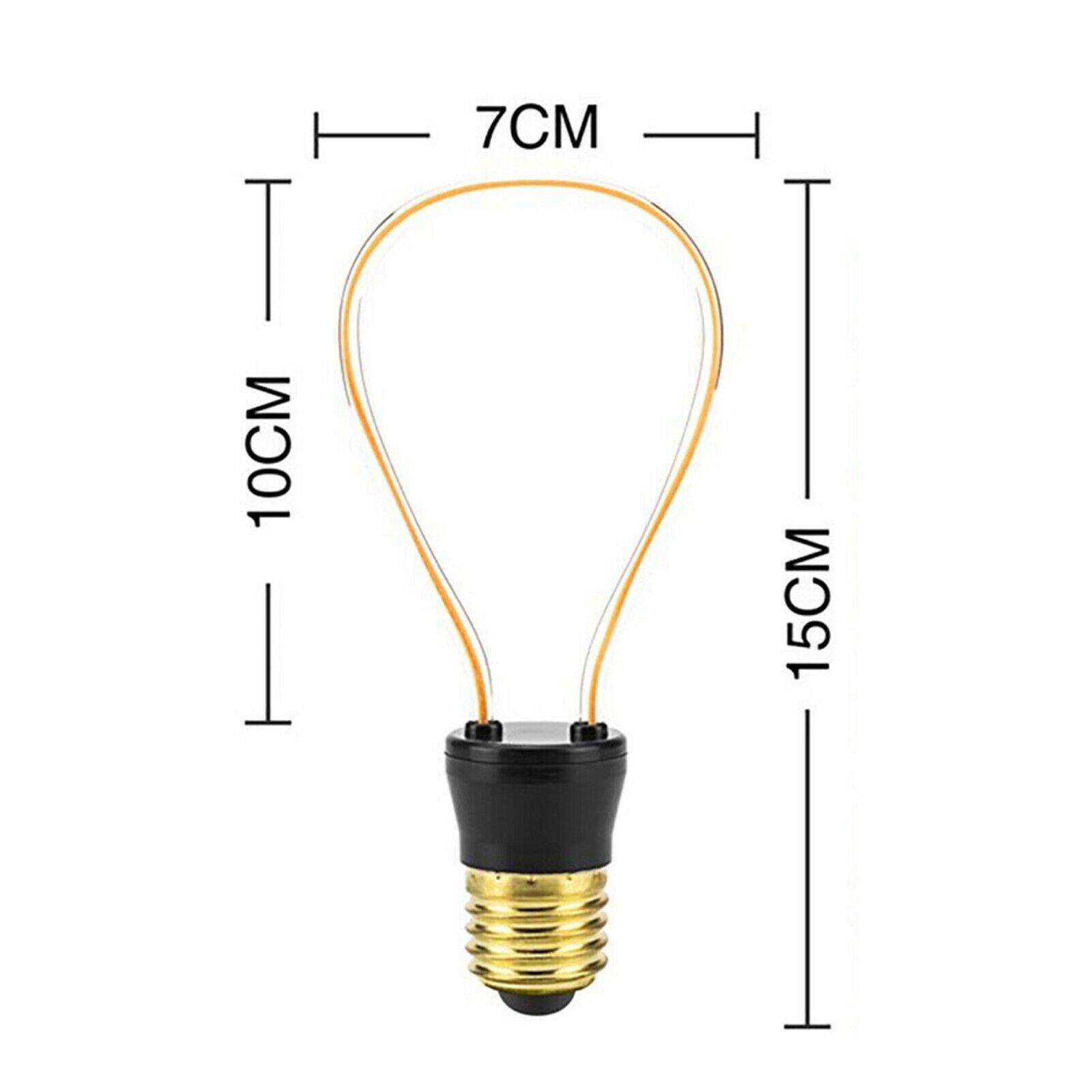 Lampadina LED Edison retrò 4W/8W nuovo stile decorazione stagionale E27 lampadine A+ - Foto 24 di 44