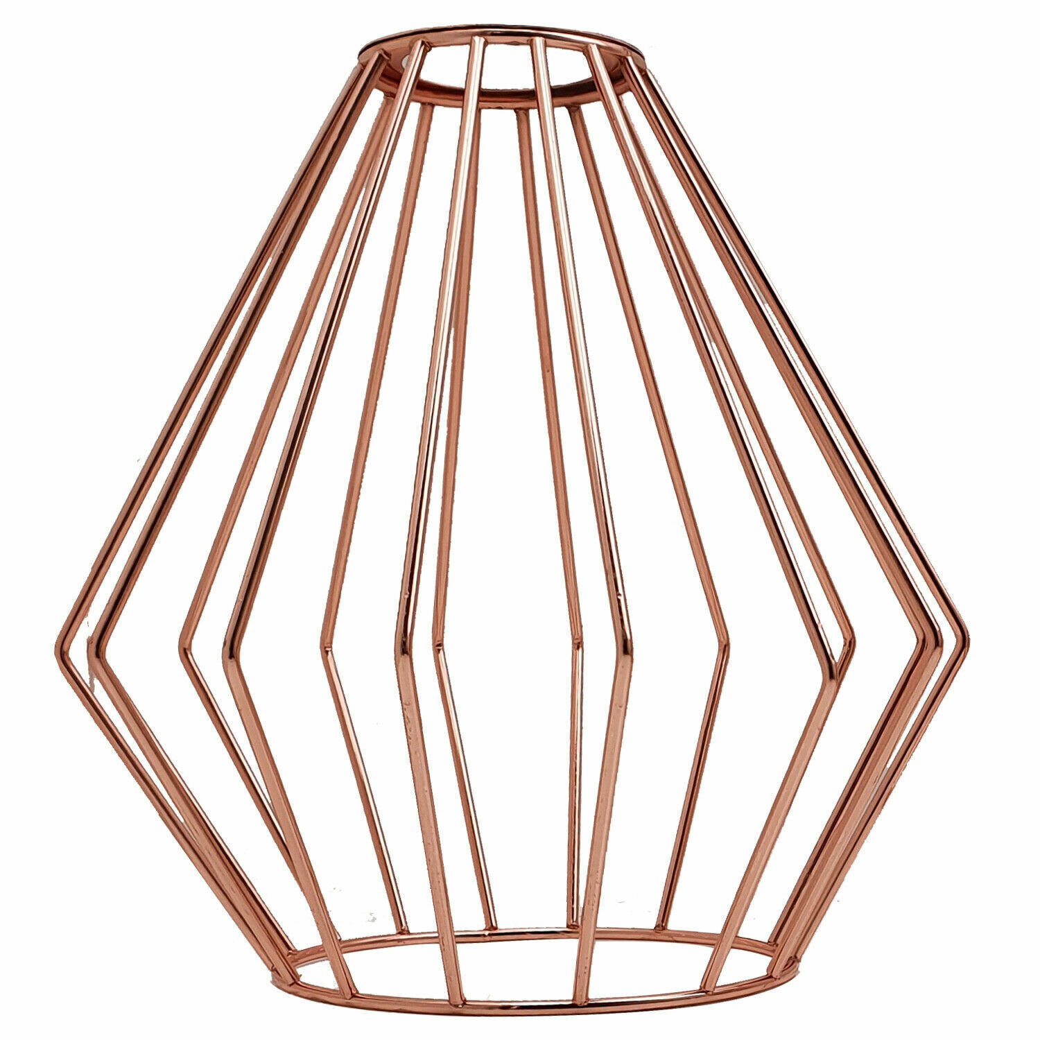 Metal Wire Cage Ceiling Light Fitting Bulb Guard Lampshade Replacement Lamp Cage