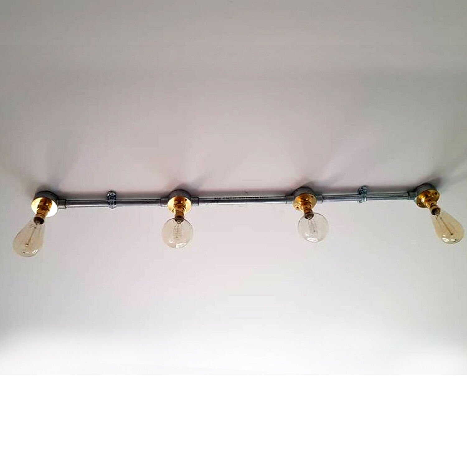 Industrial Vintage Style Wall or Ceiling Light 1 /2 /3 /4 B22 Bar Conduits Light - Picture 32 of 33