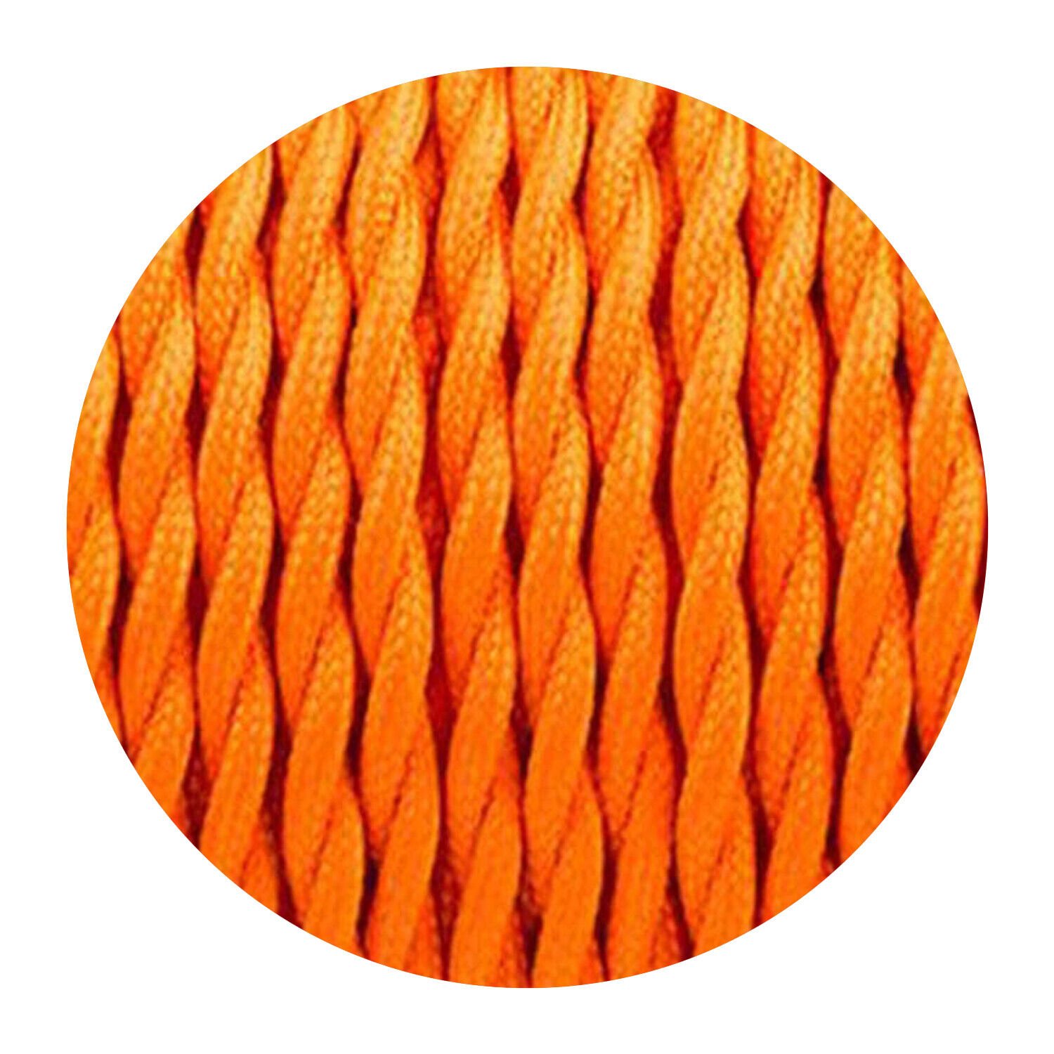 Vintage Color Fabric Cable Wire 2 Core Twisted Electric Light Lamp 5 Pack Cable - Picture 61 of 107