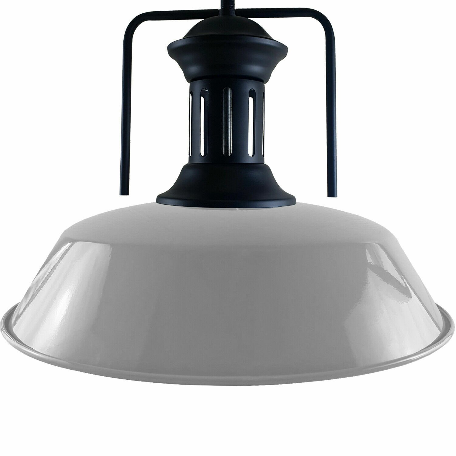 Moderne industrielle Retro Vintage Deckenanhänger Leuchte Lampenschirm Kronleuchter Lampe - Bild 20 von 42
