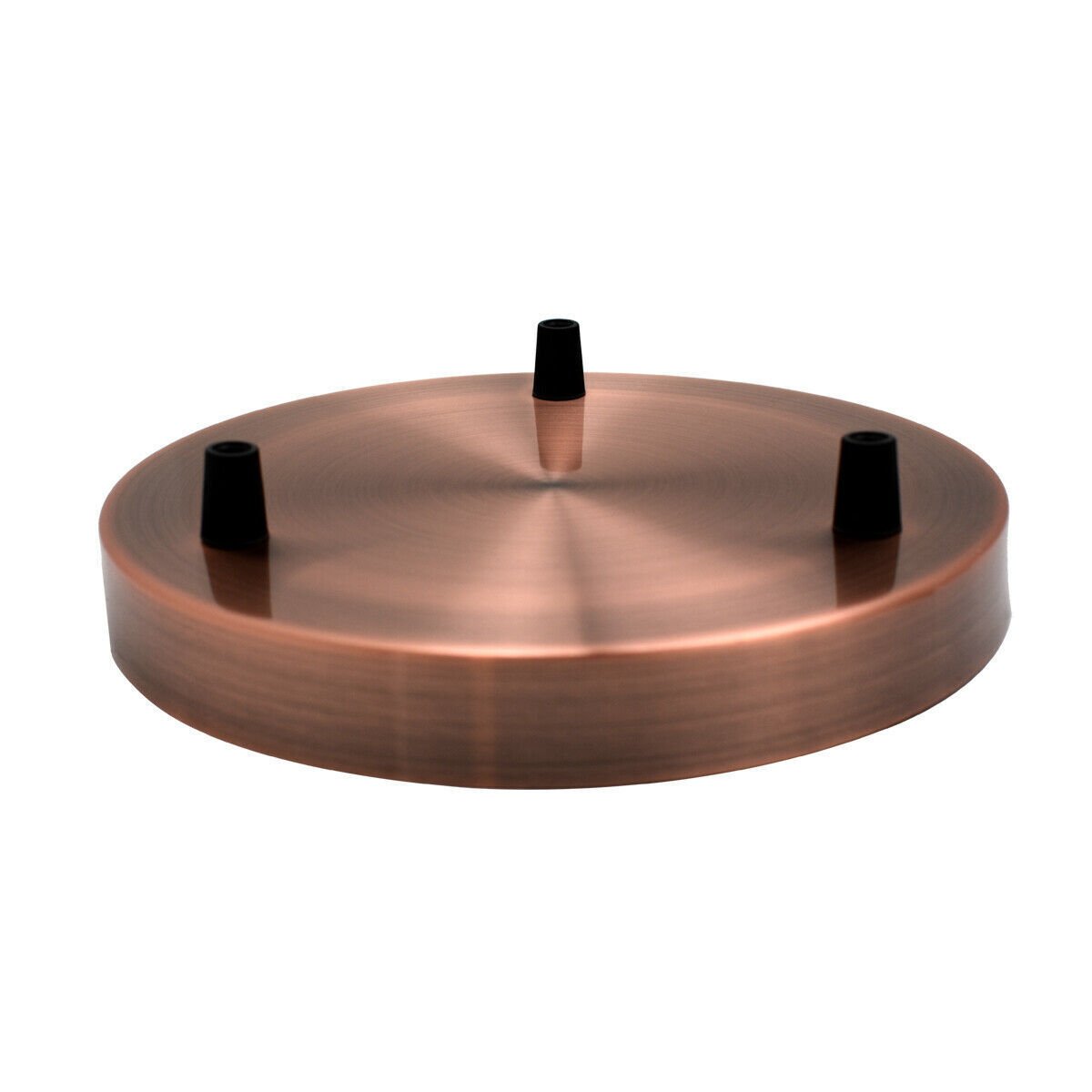 Lámpara de techo rosa multi salida 3 salidas placa estilo vintage - Imagen 18 de 33