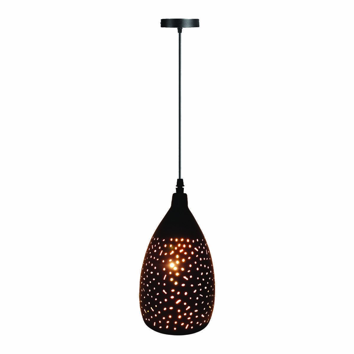 Lampenschirm LED Vintage Pendelleuchte modernes Design Deckenleuchte Schirm - Bild 7 von 14