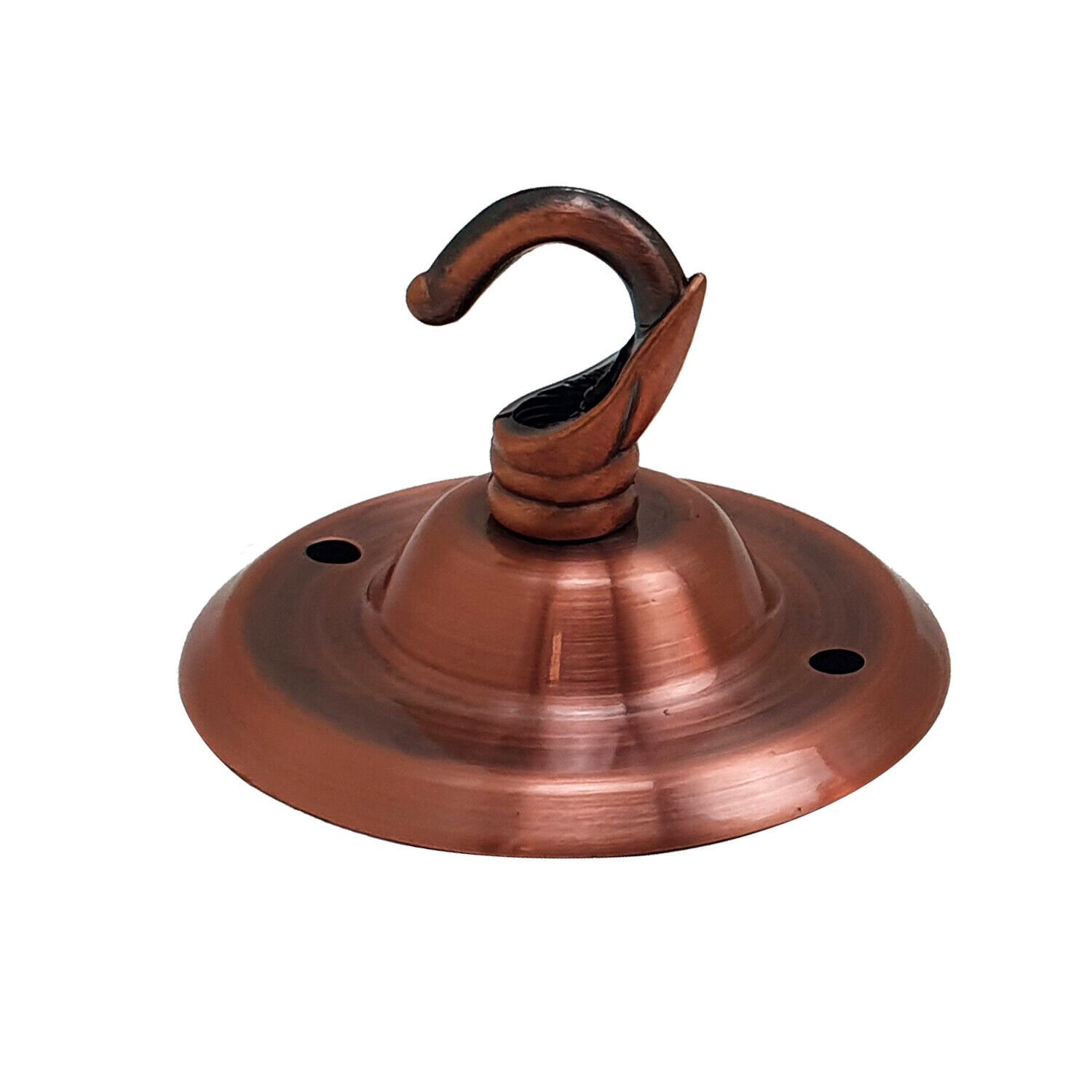 Ceiling Rose Hook Plate Light Fitting Chandelier 75mm Diameter Choose Color - Picture 10 of 21