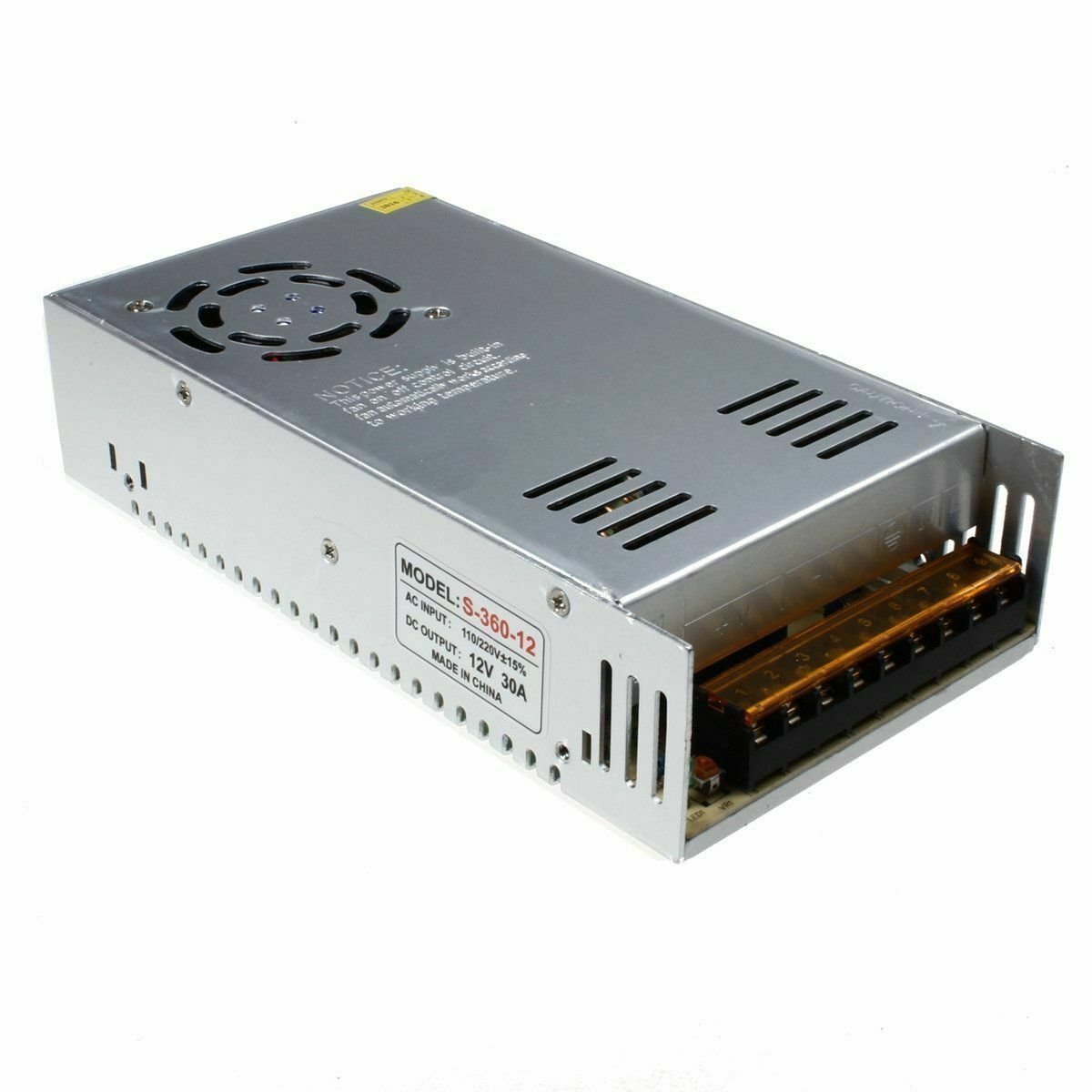 Transformador de fuente de alimentación conmutado regulado controlador LED DC12V Reino Unido - Imagen 49 de 59