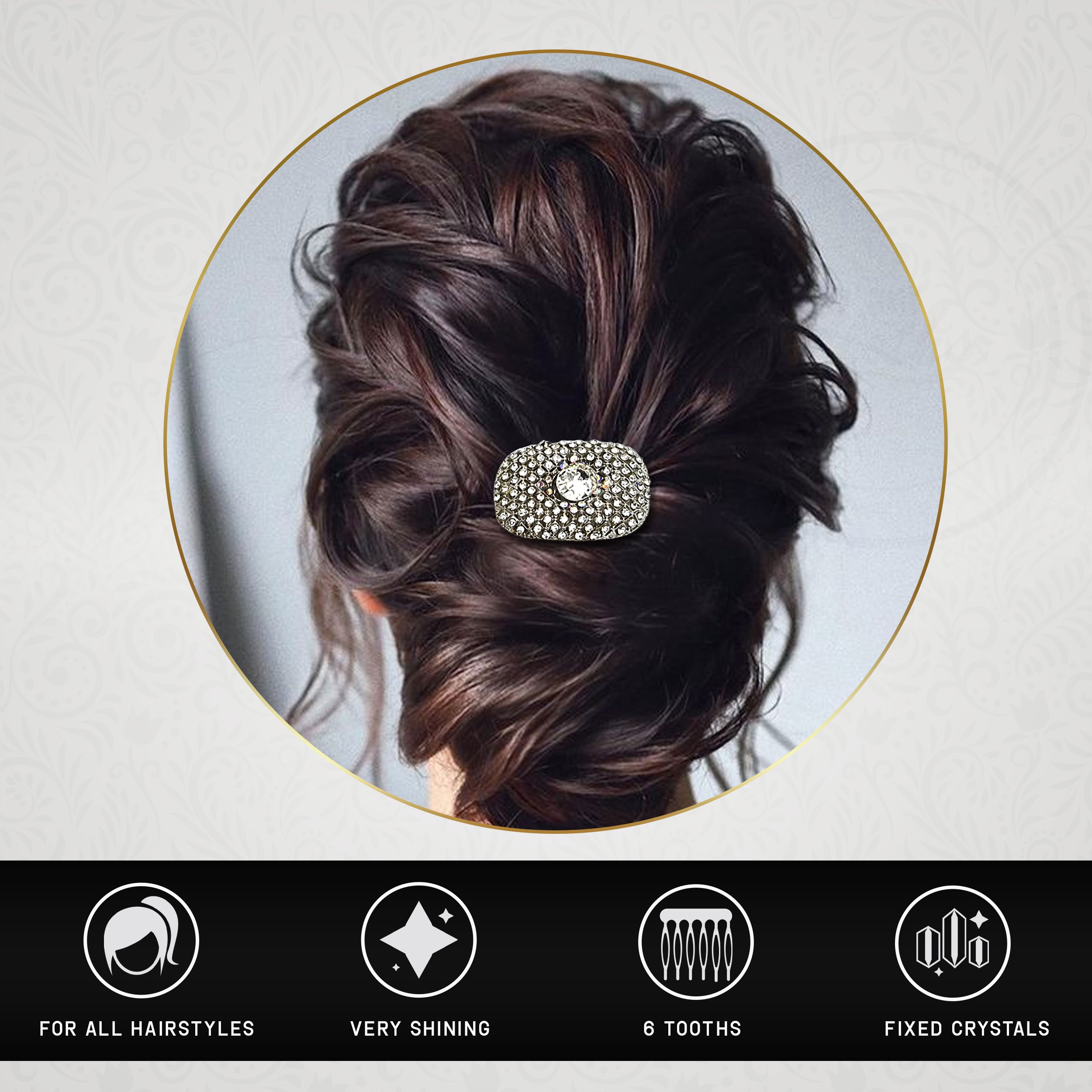 Novia Boda Peine de Pelo Pin Accesorios Tocados Peines para Mujer y... - Imagen 8 de 83