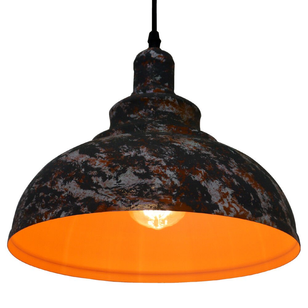 Modern Vintage Ceiling Pendant Light Chandelier Industrial Loft Metal Lamp Shade - Picture 13 of 29
