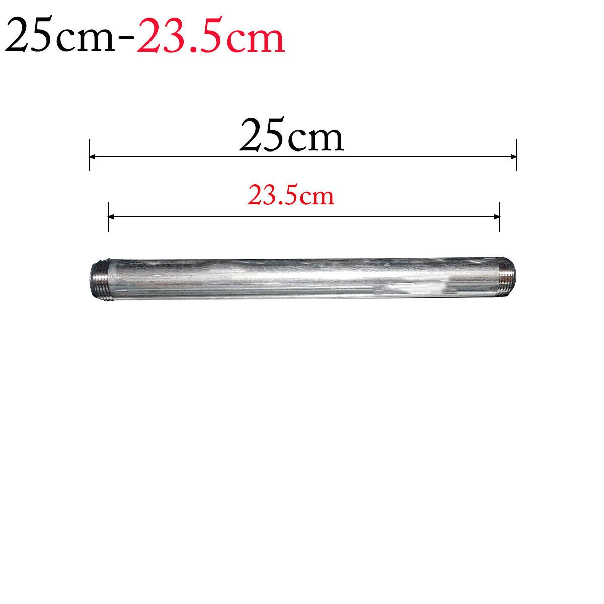 TUBO/TUBO GALVANIZADO - 3/4" ROSCADO - MONTAJE NEUMÁTICO/MUEBLES INDUSTRIALES - Imagen 13 de 18