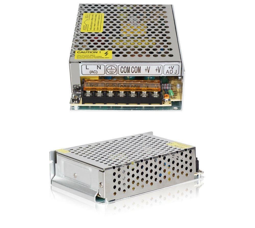 Transformador de fuente de alimentación conmutado regulado controlador LED DC12V Reino Unido - Imagen 40 de 59