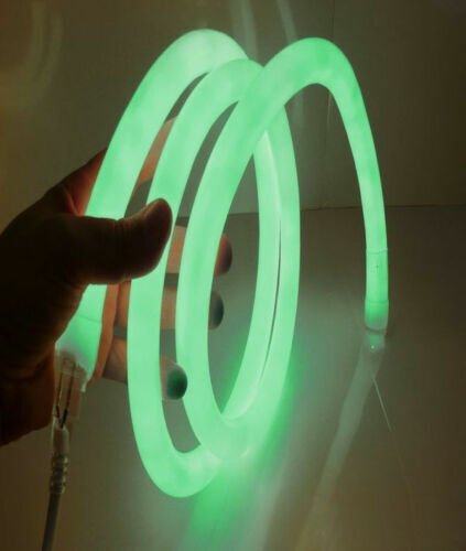 3m 230V Neon Flex Round Light 360 Waterproof Flexible 17mmLED Rope 5050 IP68 UK - Picture 19 of 24