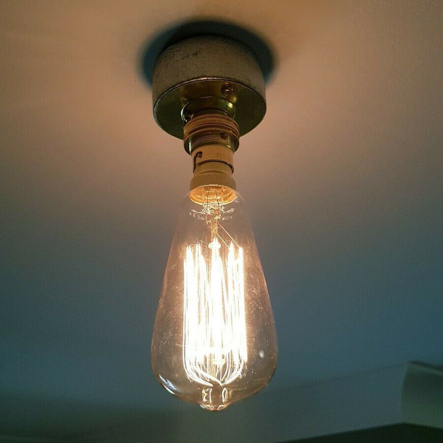 Industrial Vintage Style Wall or Ceiling Light 1 /2 /3 /4 B22 Bar Conduits Light