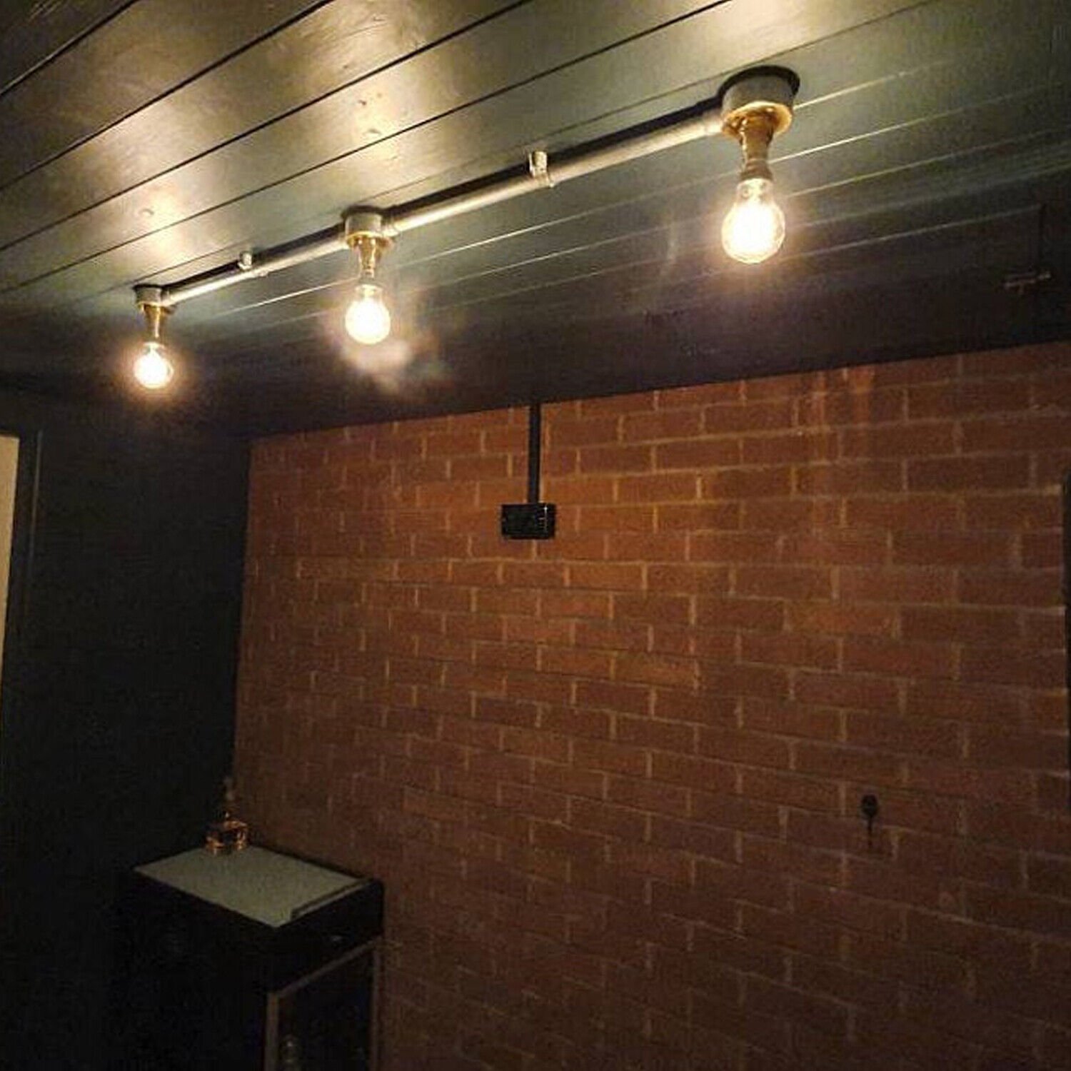 Industrial Vintage Style Wall or Ceiling Light 1 /2 /3 /4 B22 Bar Conduits Light - Picture 25 of 33