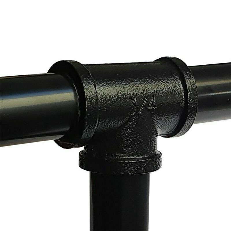 3/4" Galvanized Malleable Iron Fittings Axial BSP Black Painted Pipe Fitting - Picture 35 of 57