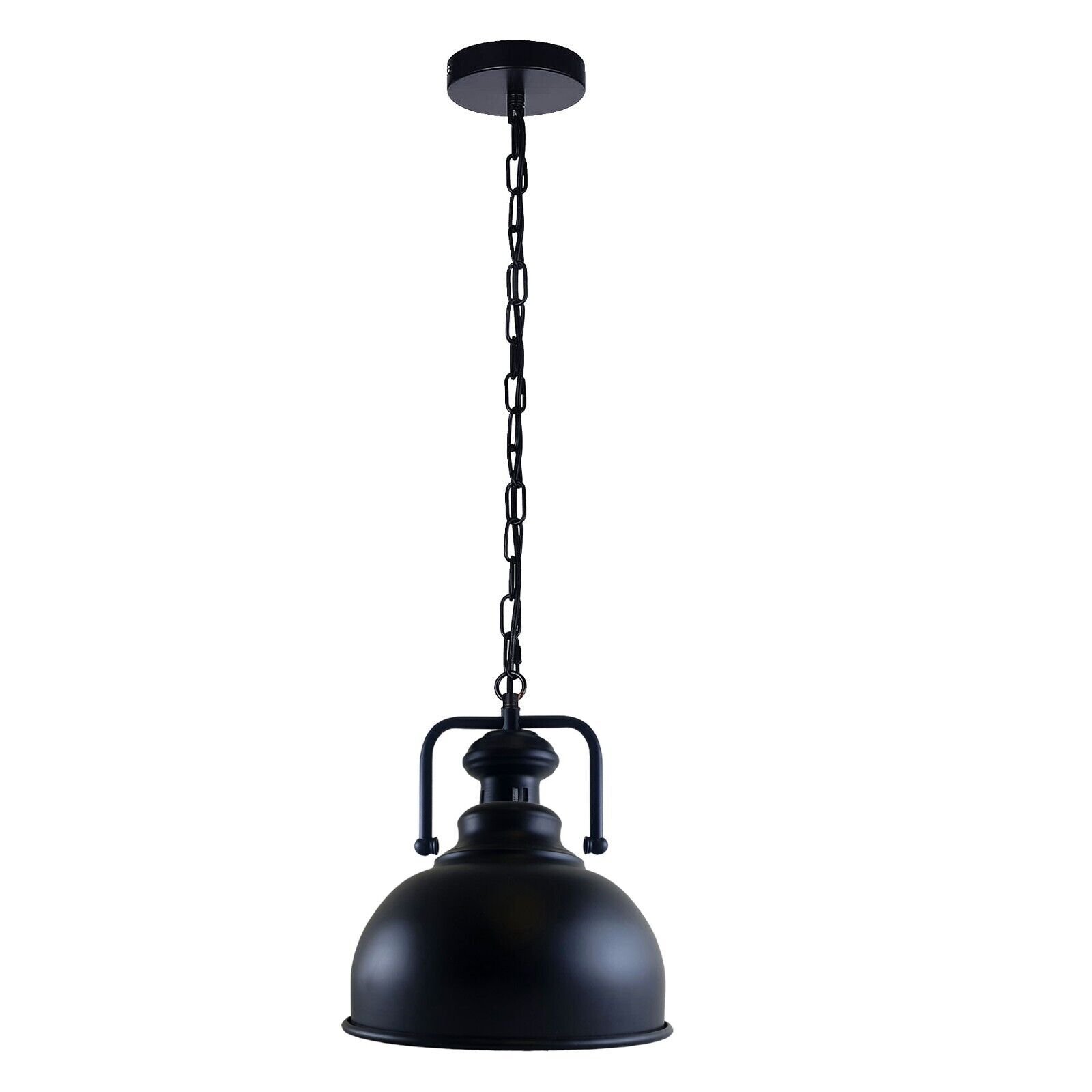 Vintage Industrial Retro Lamp Rustic Shade Indoor Ceiling Hanging Pendant Lights - Picture 11 of 15