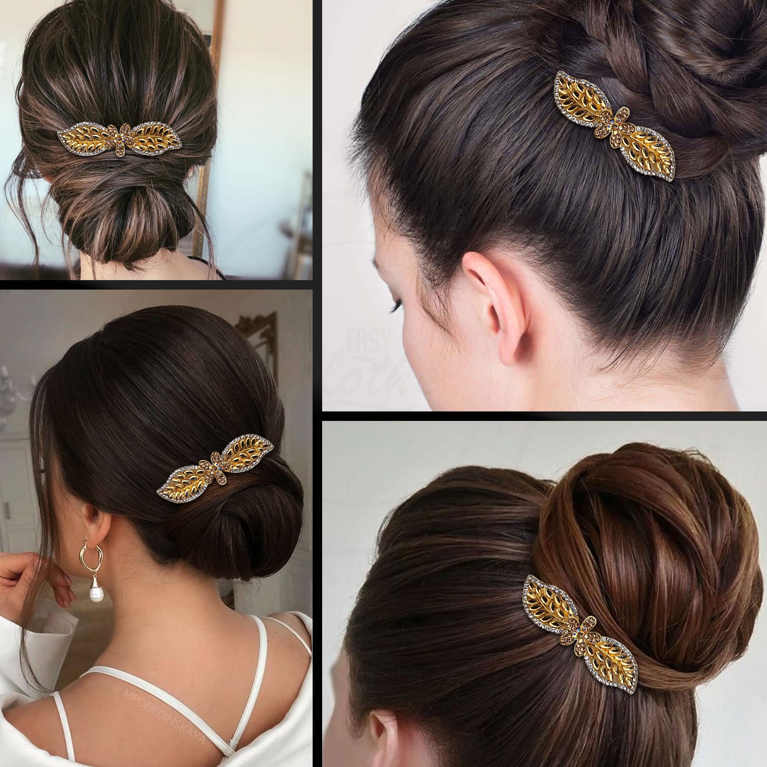 Novia Boda Peine de Pelo Pin Accesorios Tocados Peines para Mujer y... - Imagen 69 de 83