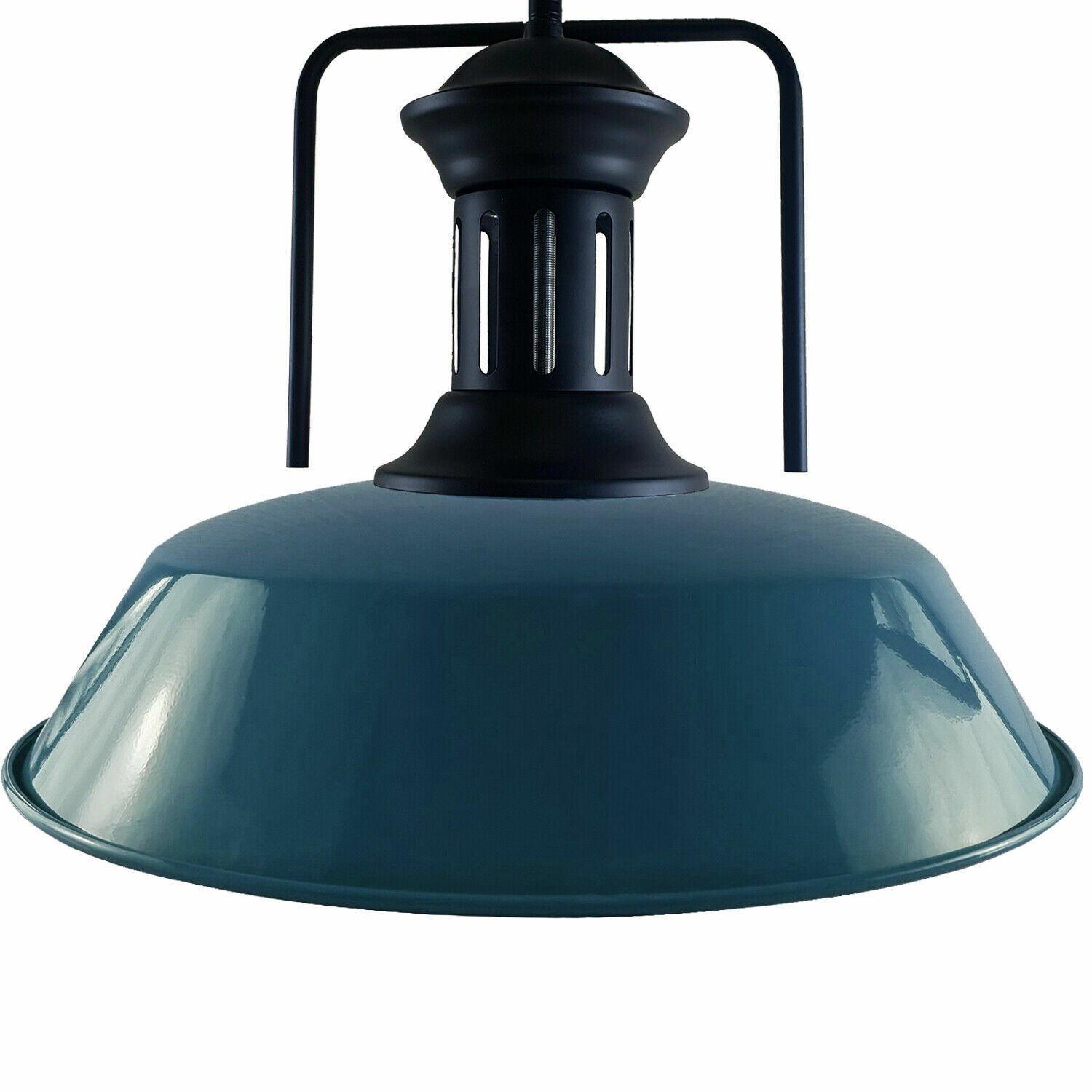 Moderne industrielle Retro Vintage Deckenanhänger Leuchte Lampenschirm Kronleuchter Lampe - Bild 39 von 42
