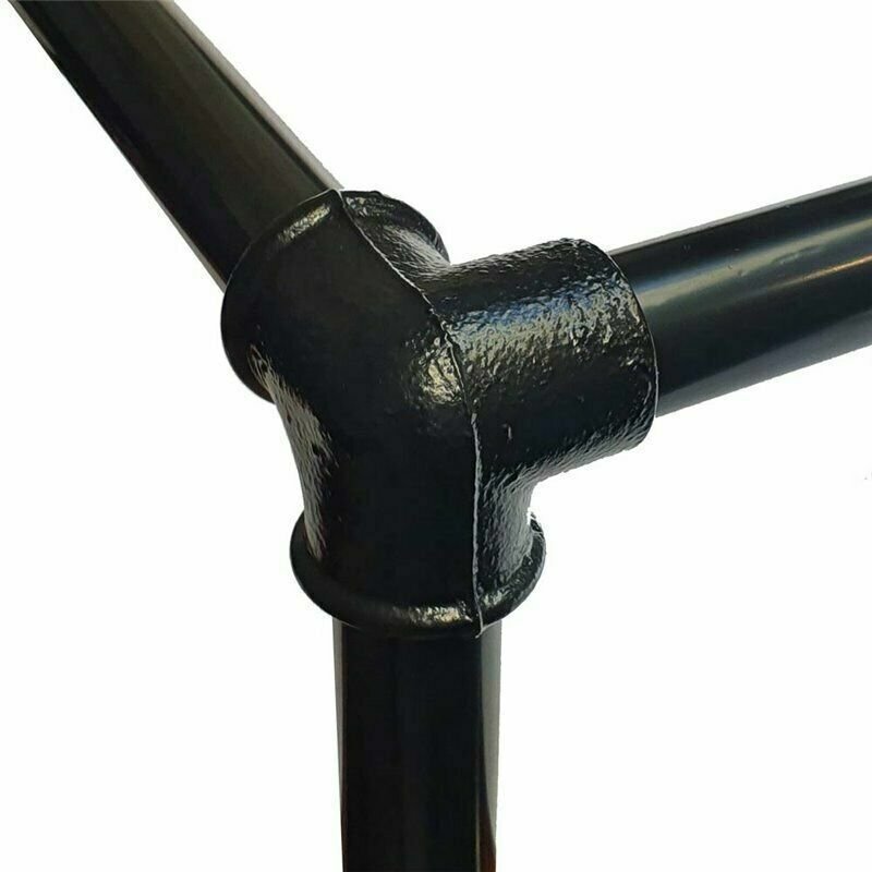 3/4" Galvanized Malleable Iron Fittings Axial BSP Black Painted Pipe Fitting - Picture 25 of 57