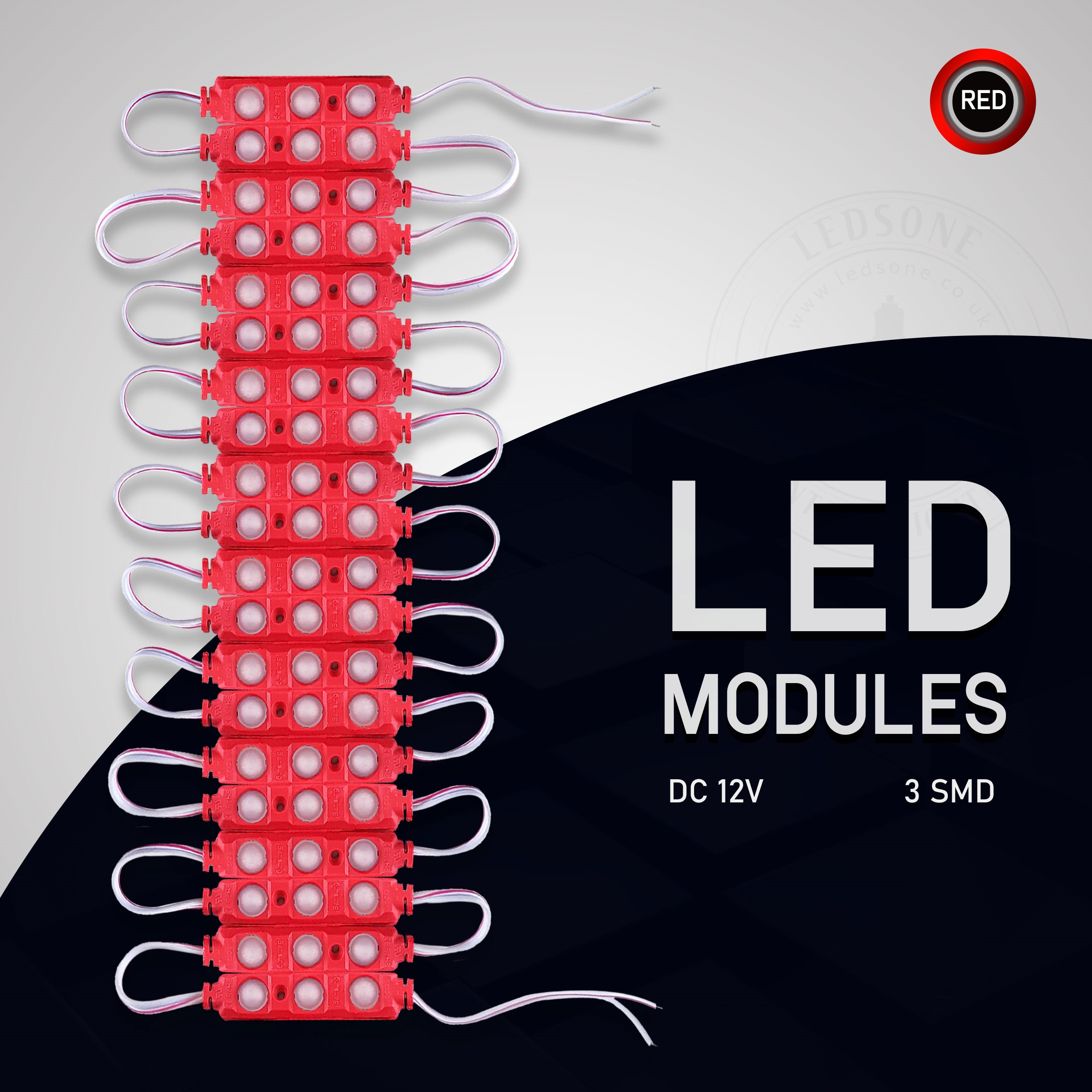 Luci modulo LED SMD 12 V IP65 strisce LED impermeabili per negozio commerciale confezione da 20 - Foto 31 di 44
