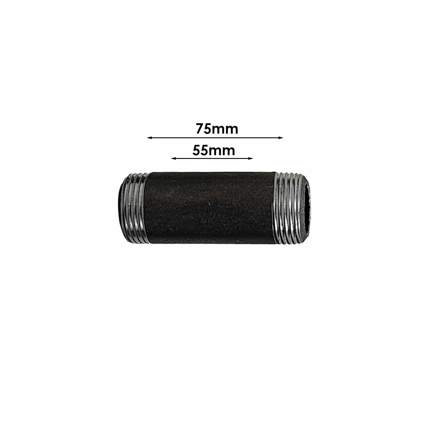 Tubería de acero mediana no pintada de 3/4" accesorios industriales roscados de 2,5 cm a 20 cm - Imagen 15 de 20