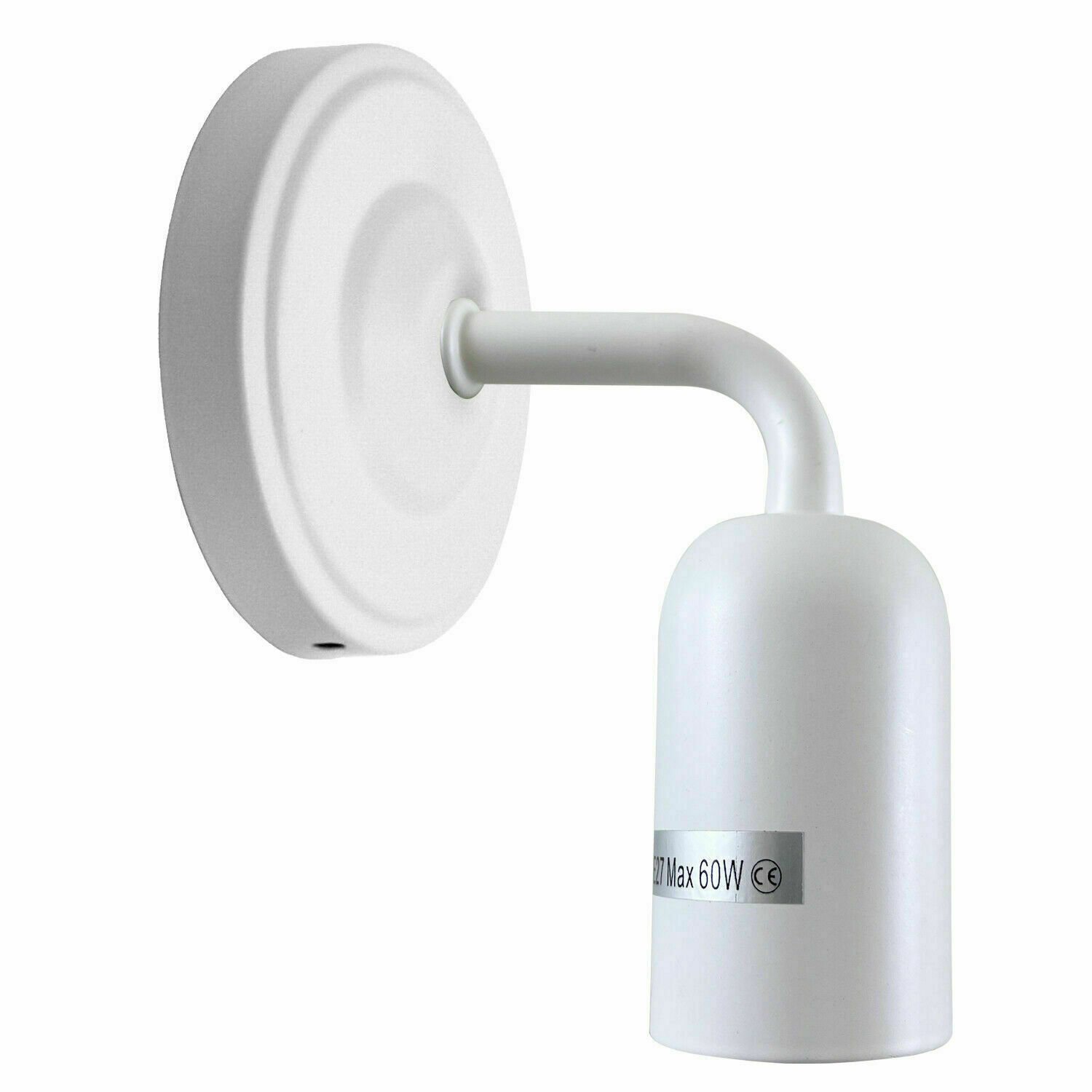 Kit de iluminación de montaje de soporte de lámpara de pared colgante flexible de tela rosa de techo - Imagen 13 de 54