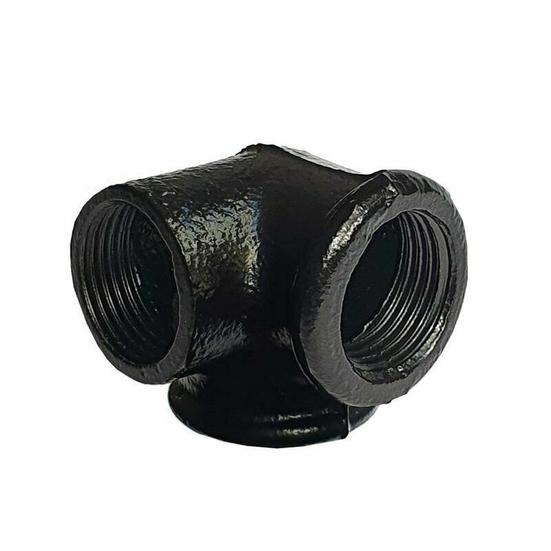 3/4" Galvanized Malleable Iron Fittings Axial BSP Black Painted Pipe Fitting - Picture 23 of 57
