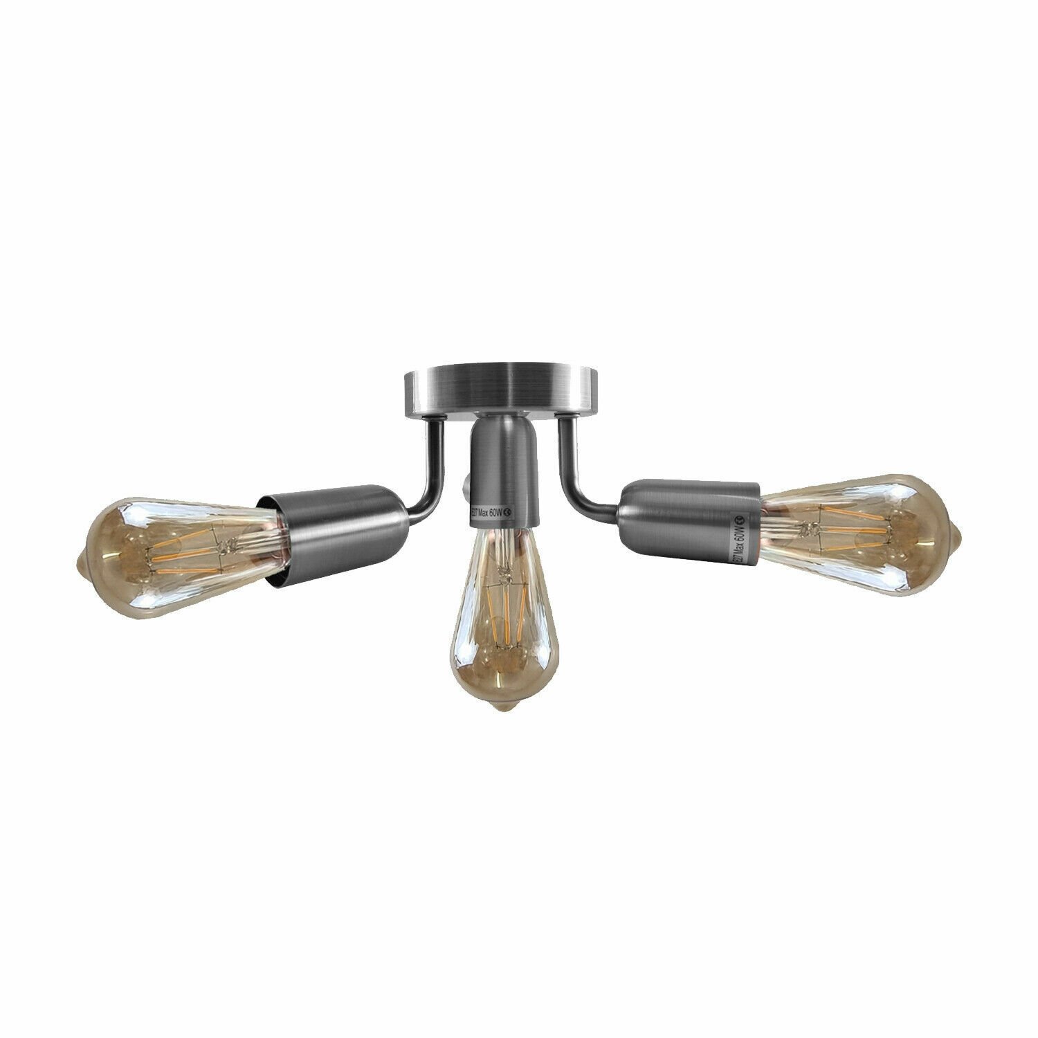Lámpara de araña industrial con pantalla de techo colgante vintage/retro lámpara moderna Reino Unido - Imagen 19 de 24
