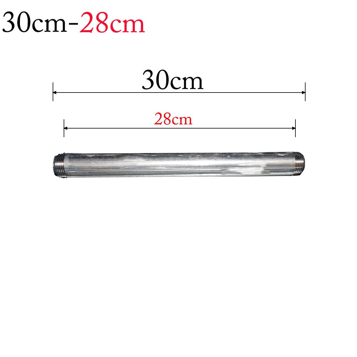 TUBO/TUBO GALVANIZADO - 3/4" ROSCADO - MONTAJE NEUMÁTICO/MUEBLES INDUSTRIALES - Imagen 14 de 18