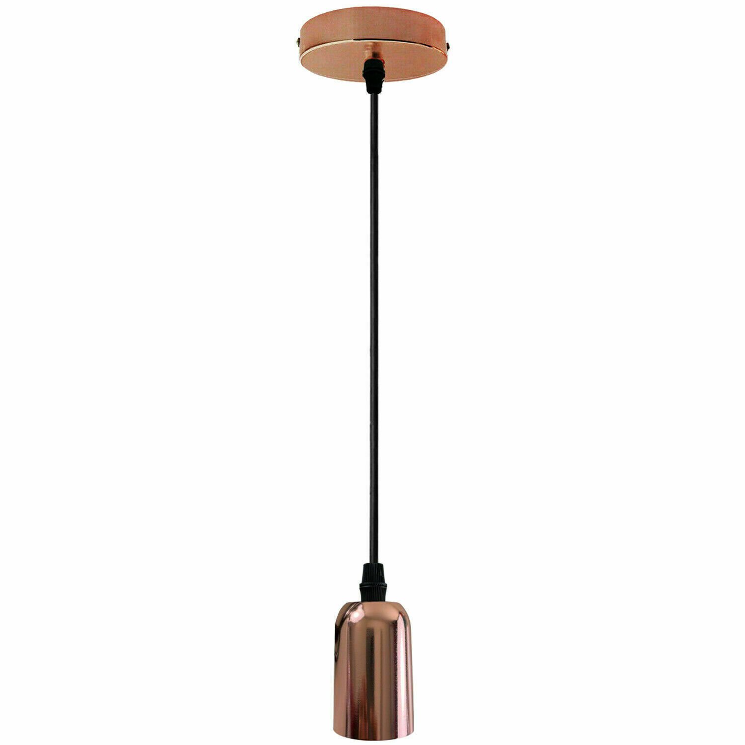 Kit de iluminación de montaje de soporte de lámpara de pared colgante flexible de tela rosa de techo - Imagen 41 de 54