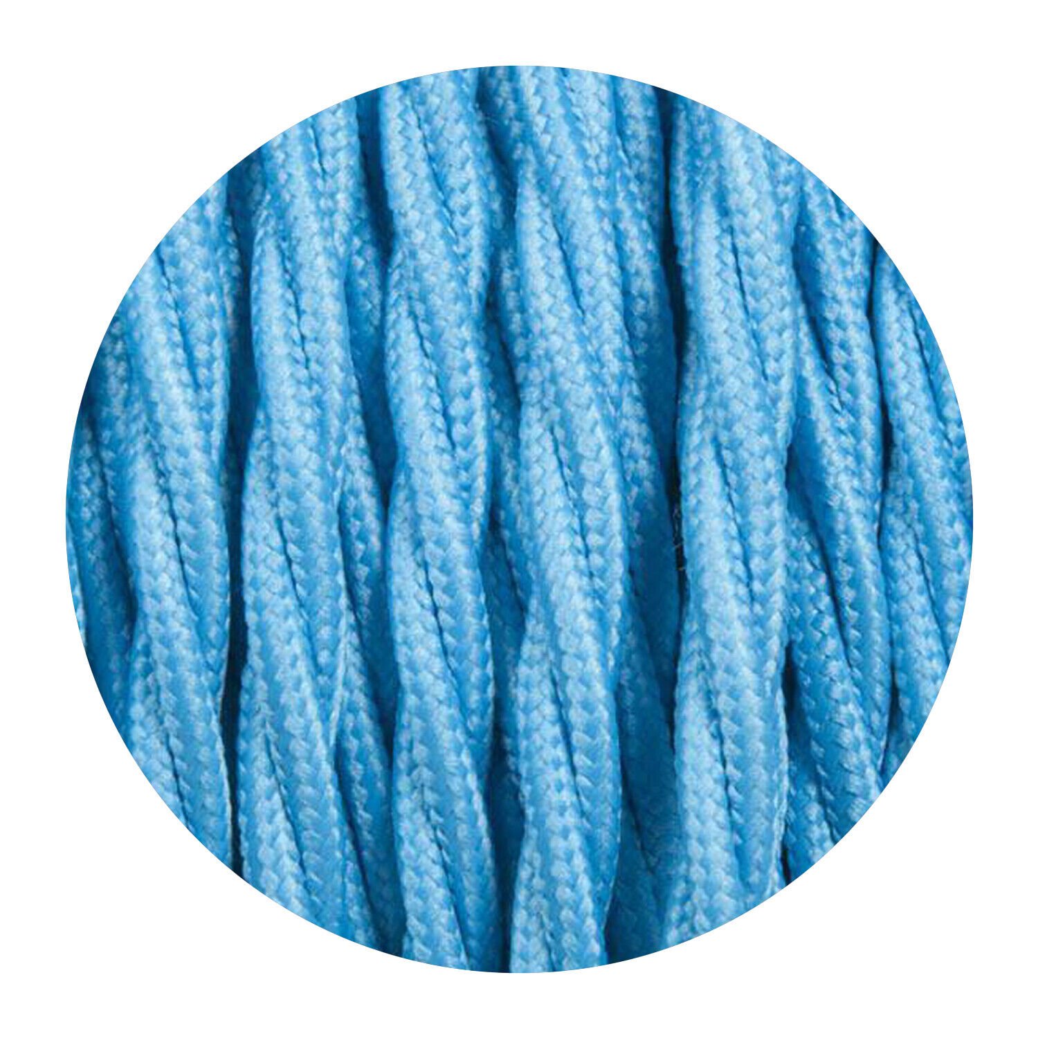 Vintage Color Fabric Cable Wire 2 Core Twisted Electric Light Lamp 5 Pack Cable - Picture 66 of 107