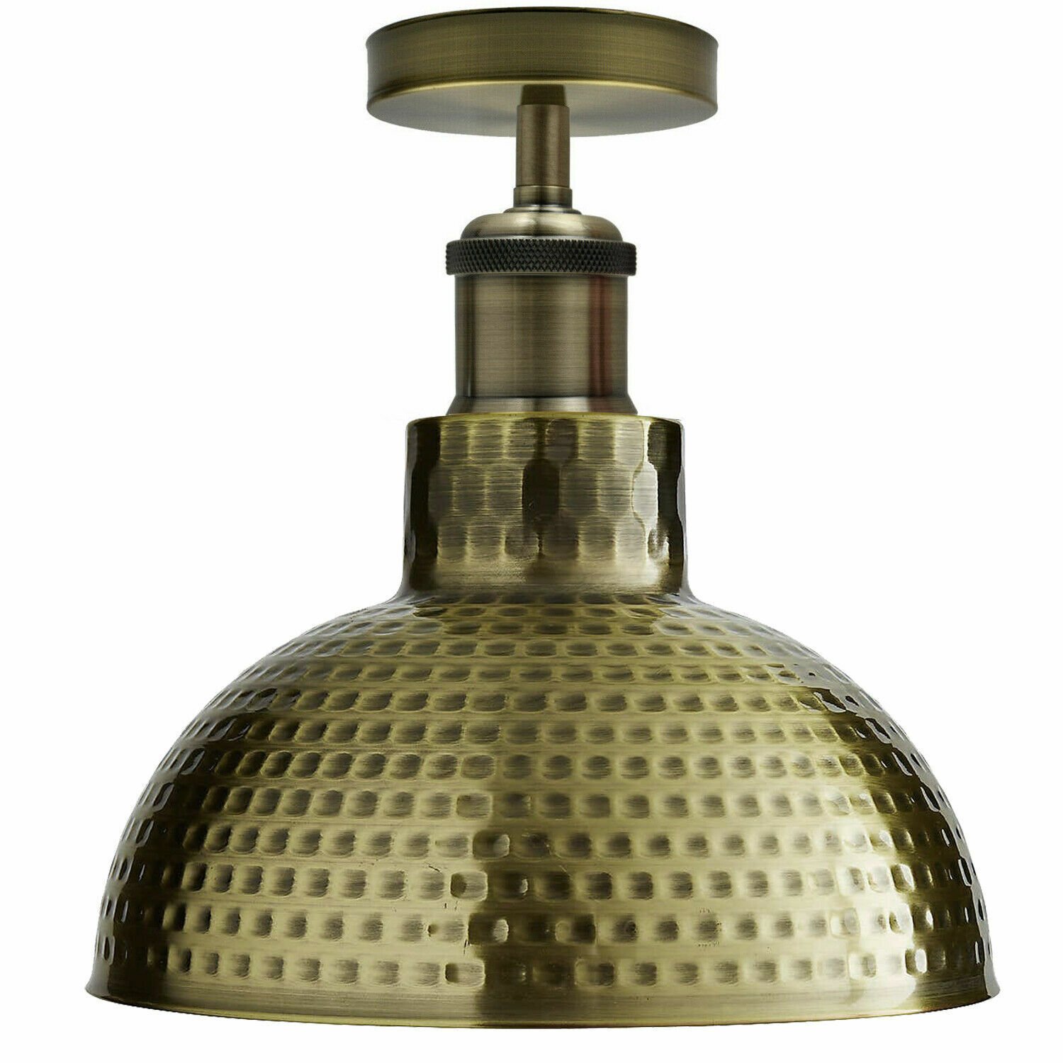 Colgante de techo de metal industrial vintage pantalla colgante moderno retro color claro - Imagen 13 de 23