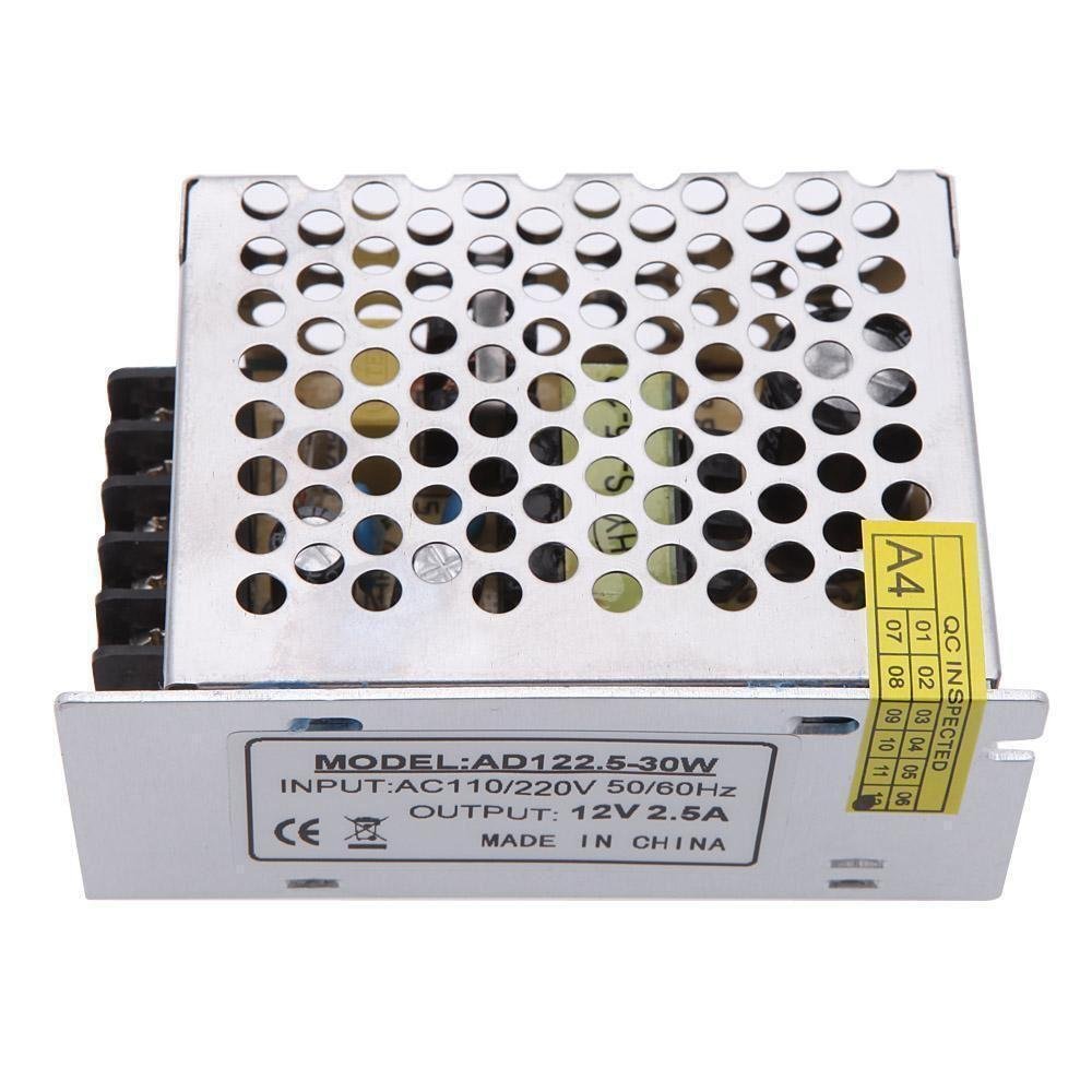Transformador de fuente de alimentación conmutado regulado controlador LED DC12V Reino Unido - Imagen 14 de 59
