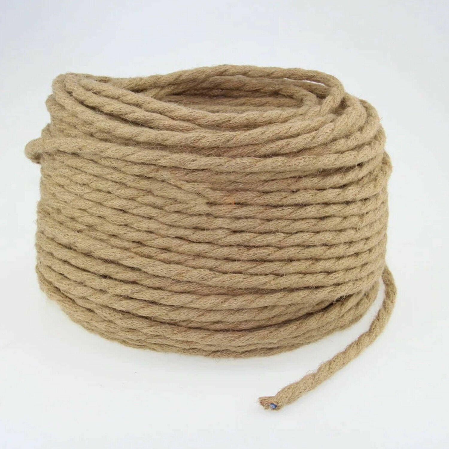 Vintage Color Fabric Cable Wire 2 Core Twisted Electric Light Lamp 5 Pack Cable - Picture 54 of 107