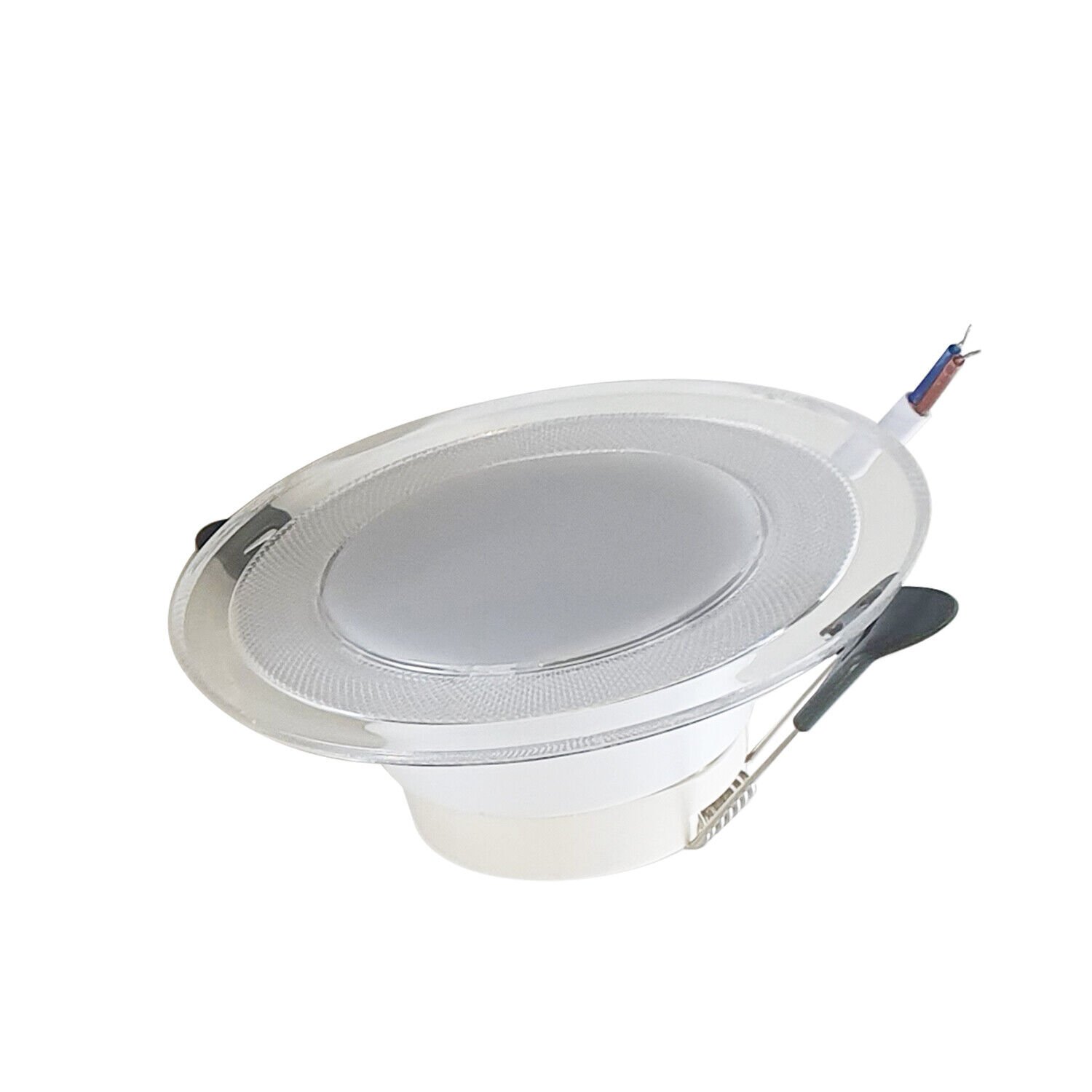Soffitto rotondo da incasso 6 W LED pannello piatto luce calda/fredda bianco luce moderna - Foto 13 di 13