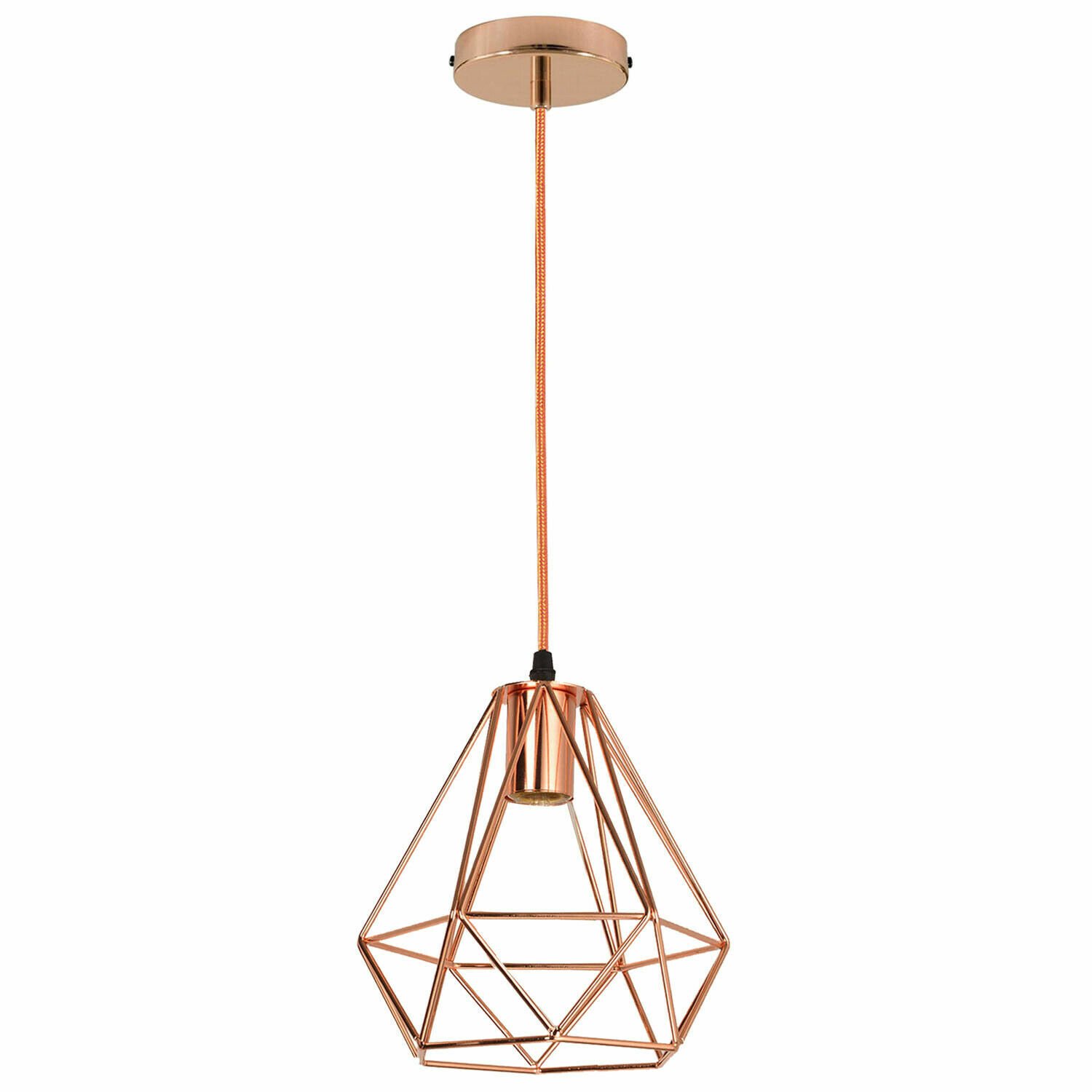 Vintage Industrial Metal Ceiling Pendant Light Shade Modern Hanging Retro Lamp - Picture 9 of 9