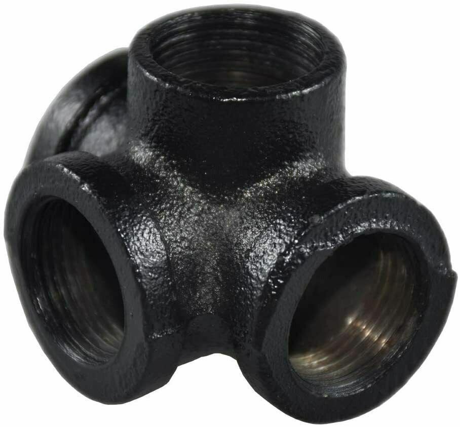 3/4" Galvanized Malleable Iron Fittings Axial BSP Black Painted Pipe Fitting - Picture 29 of 57