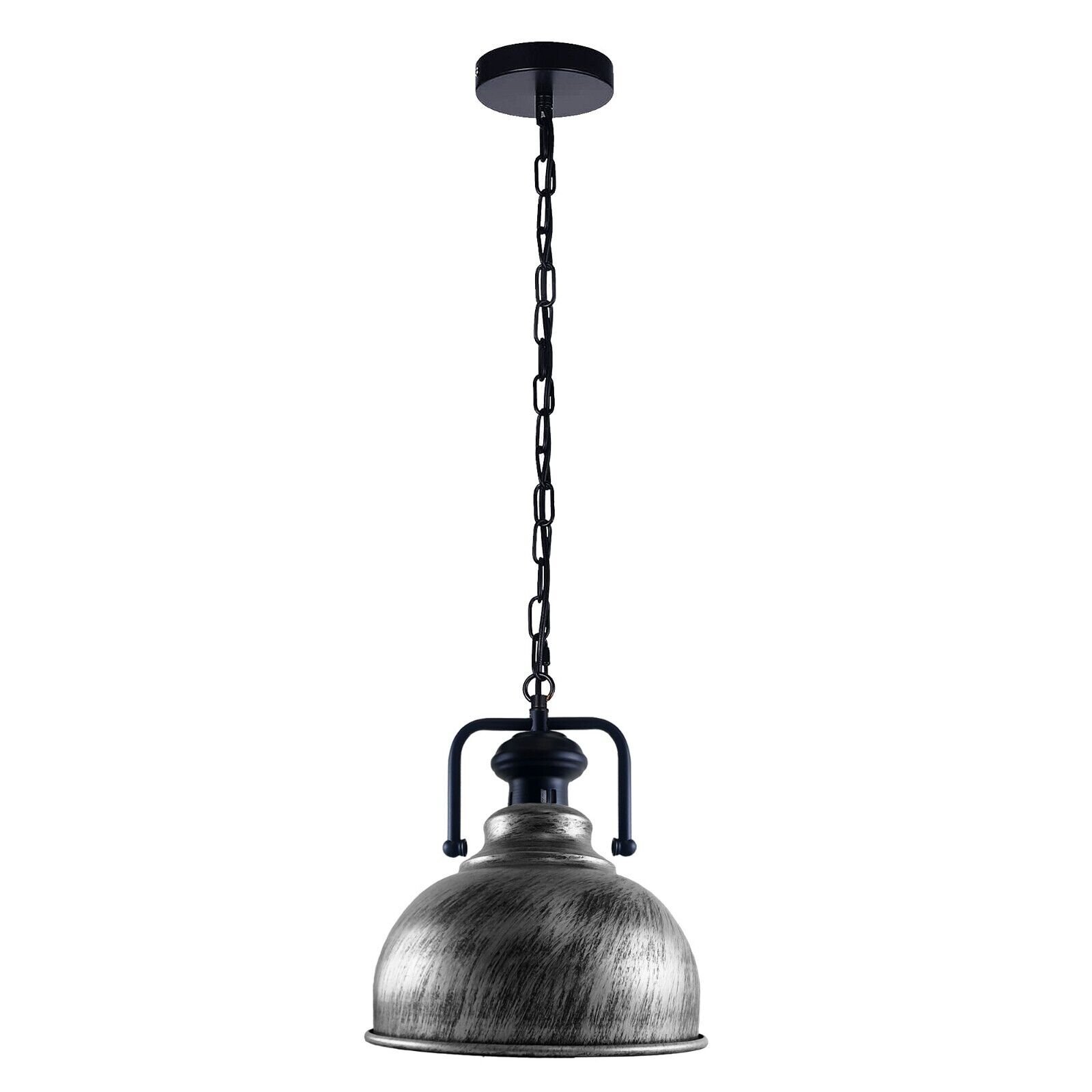 Vintage Industrial Retro Lamp Rustic Shade Indoor Ceiling Hanging Pendant Lights - Picture 13 of 15