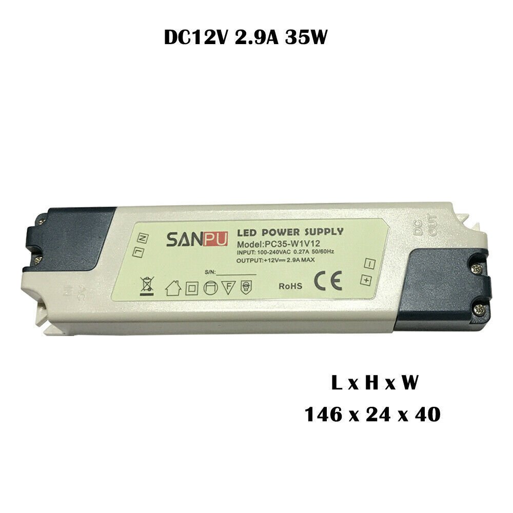 LED Treiber Netzteil Transformator AC 240V - DC12V Netzteil für LED Glühbirnen - Bild 11 von 13