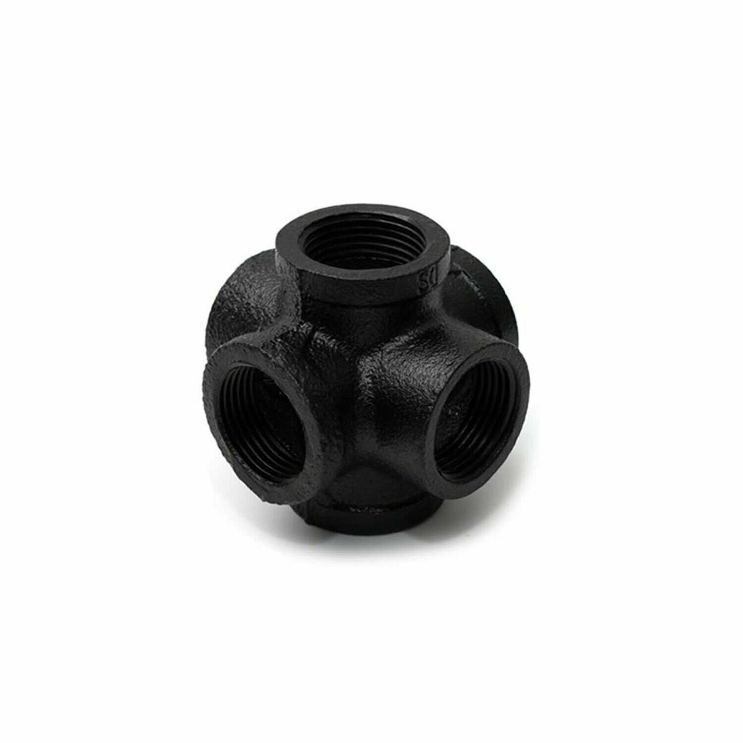 3/4" Galvanized Malleable Iron Fittings Axial BSP Black Painted Pipe Fitting - Picture 32 of 57