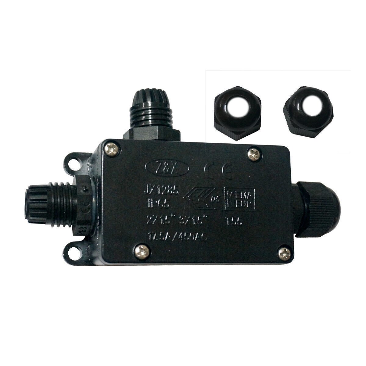 Cable subterráneo exterior de 2/3 vías conector de línea caja de conexiones impermeable - Imagen 13 de 13