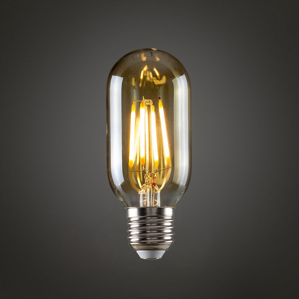 Bombilla LED 4W T45/T185 Industrial Vintage Blanco Cálido Edison Bombilla E27/B22 - Imagen 13 de 21