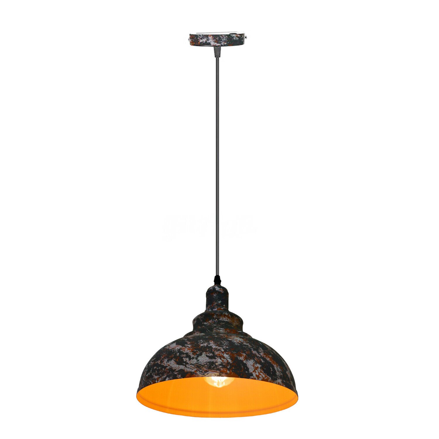Modern Vintage Ceiling Pendant Light Chandelier Industrial Loft Metal Lamp Shade - Picture 17 of 29