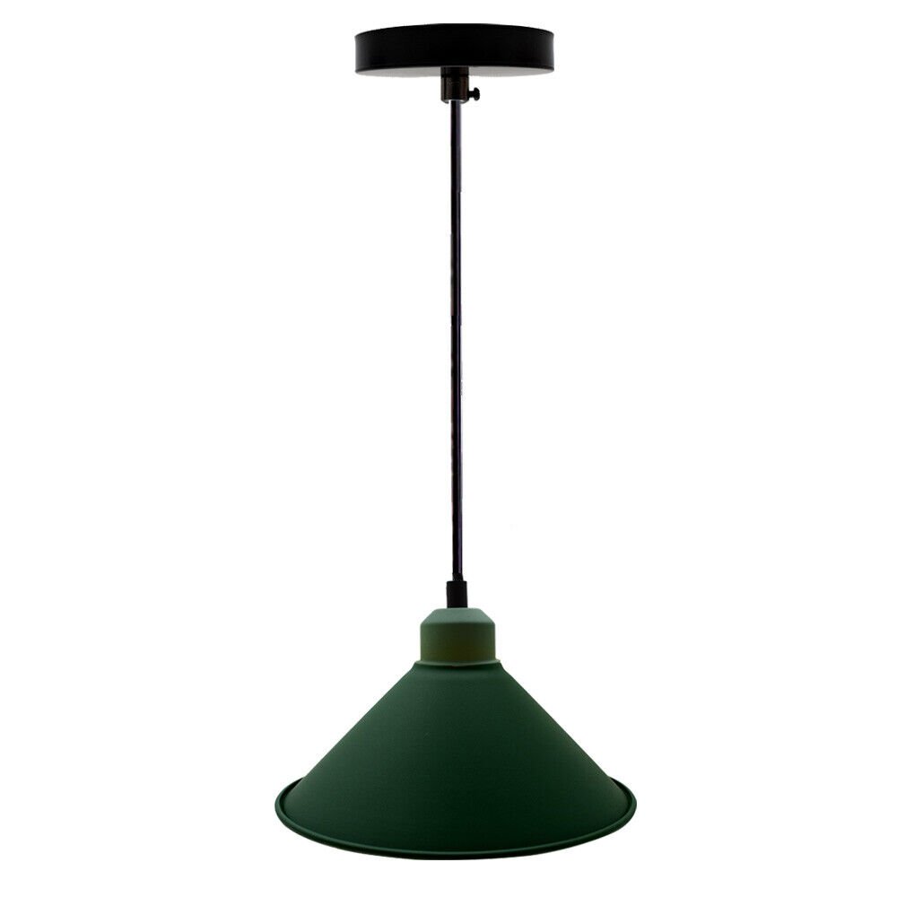 Modern Vintage Industrial Retro Loft Ceiling Lamp Shade Pendant Light UK - Picture 9 of 14