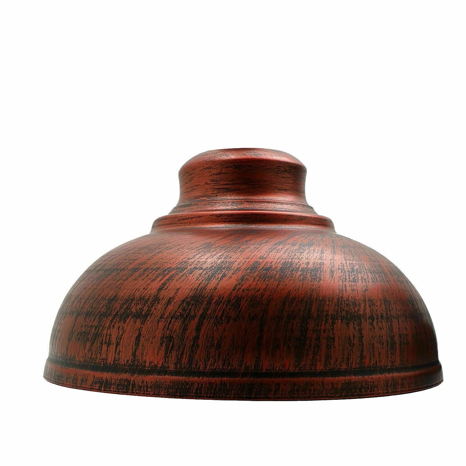 Lámpara de techo colgante industrial vintage rústica roja loft metal pantalla de luz - Imagen 28 de 48