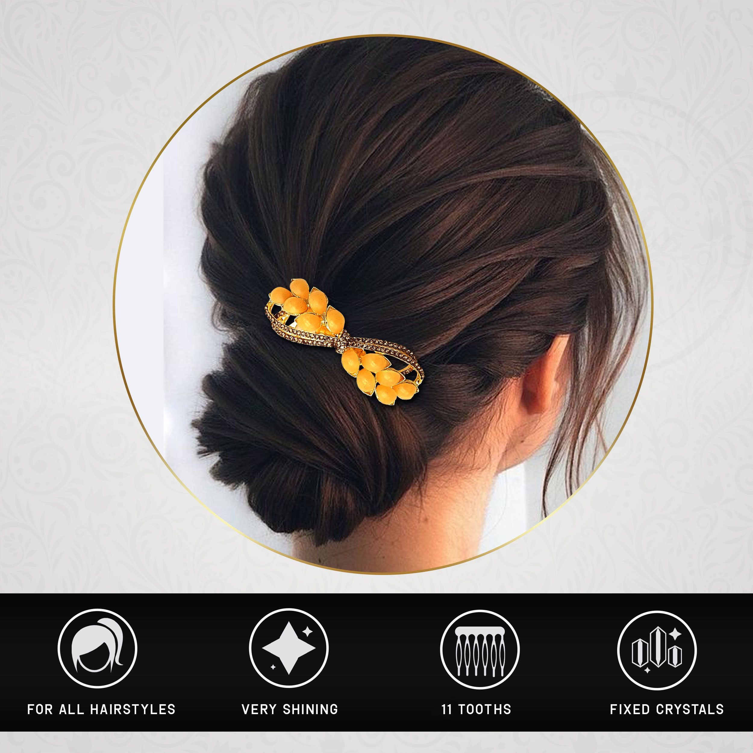Novia Boda Peine de Pelo Pin Accesorios Tocados Peines para Mujer y... - Imagen 49 de 83