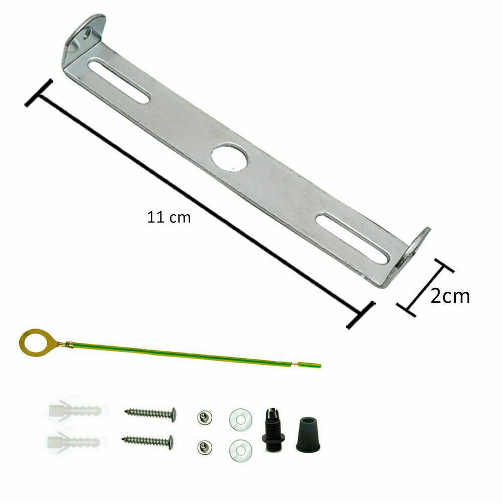 Ceiling Rose Strap Bracket Strap Brace Plate With Accessories Light Fixing UK